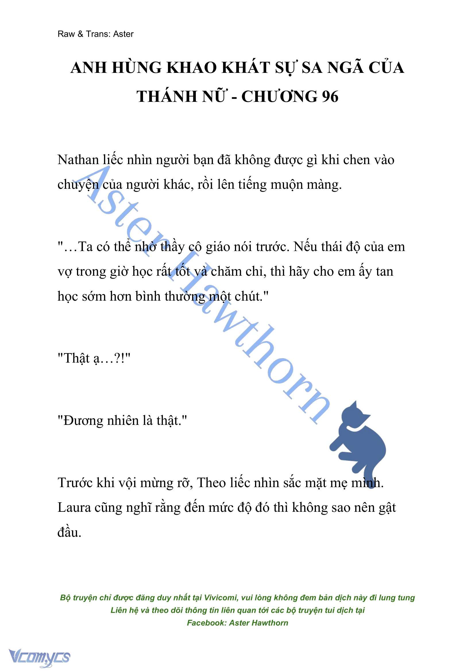 [NOVEL] Anh Hùng Khao Khát Sự Sa Ngã Của Thánh Nữ Chap 96 - Trang 2