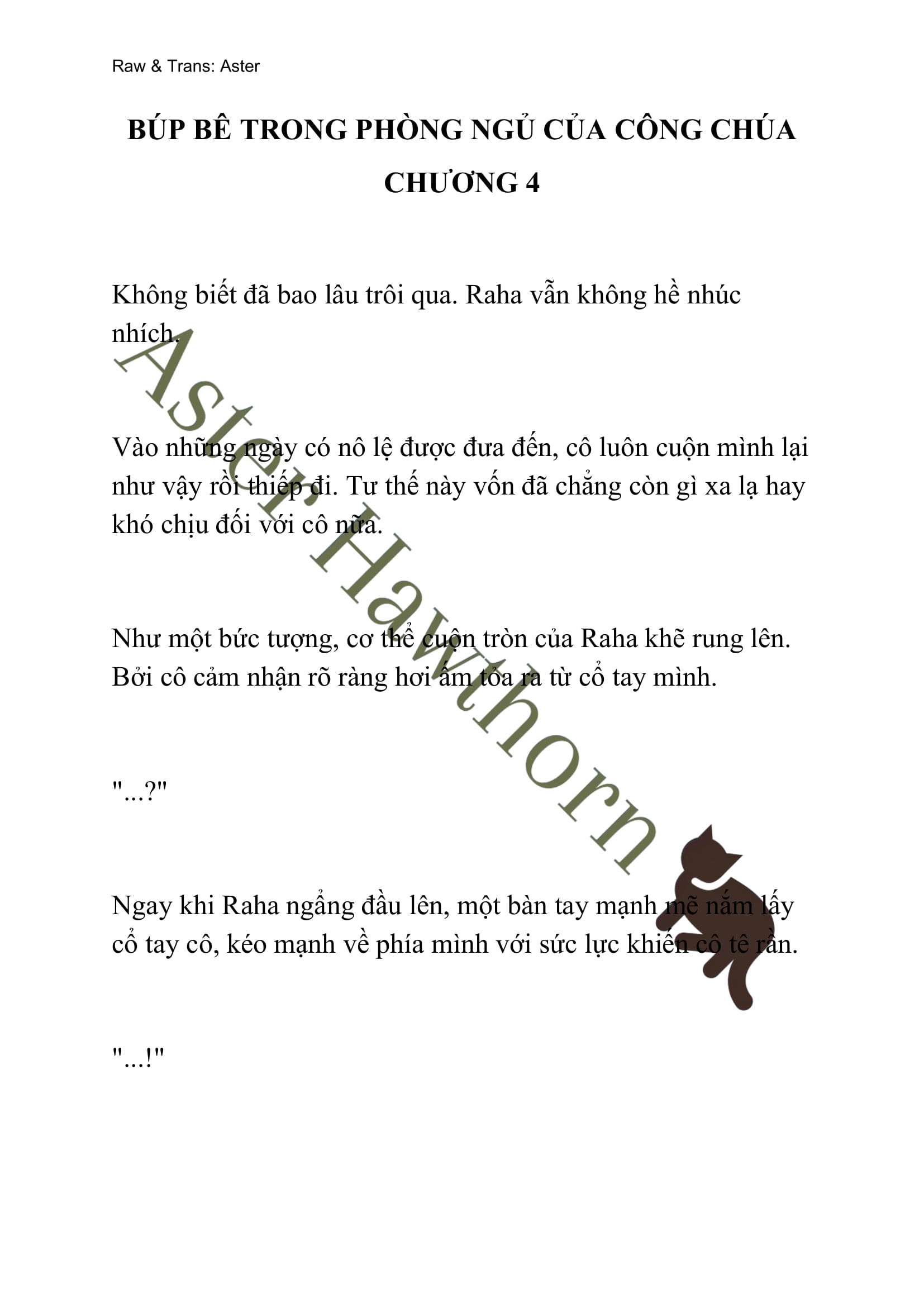 [NOVEL] Búp Bê Trong Phòng Ngủ Của Công Chúa Chap 4 - Trang 2