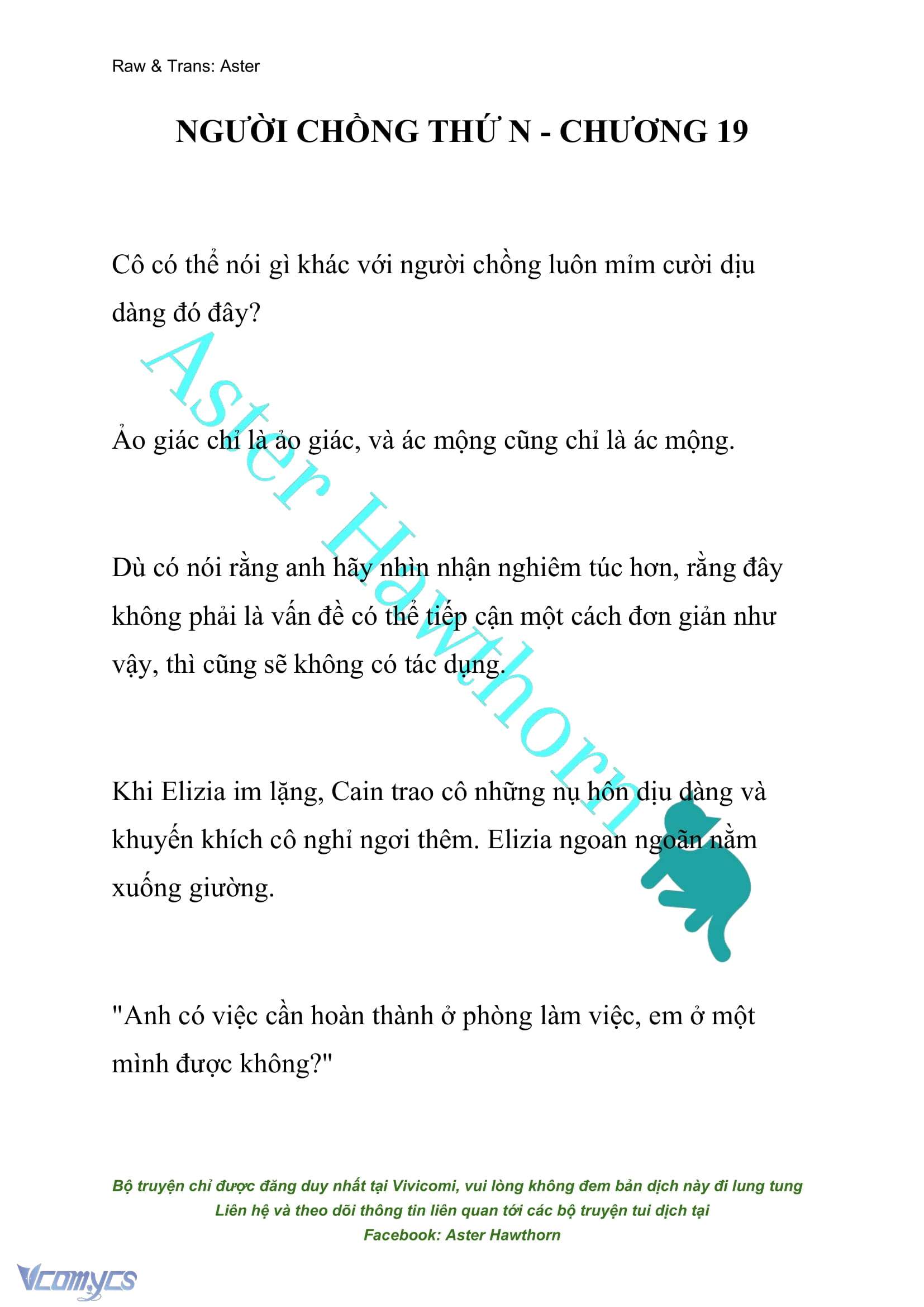 [NOVEL] Người Chồng Thứ N Chap 19 - Trang 2