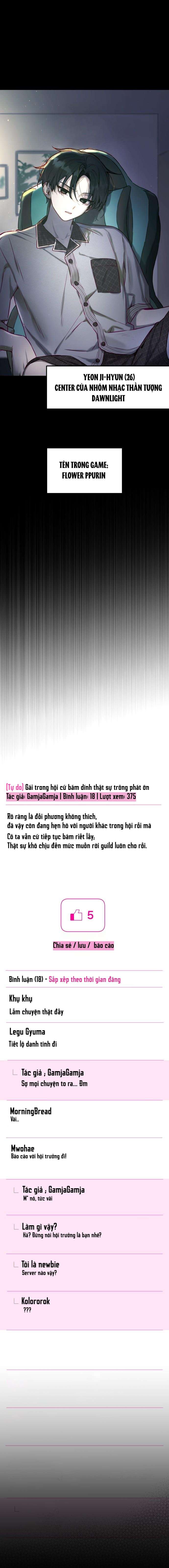 Thần tượng của hội chúng tôi Chap 1 - Next Chap 2