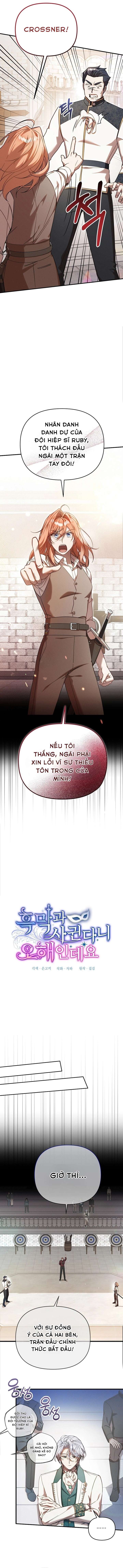 Có Hiểu Lầm Là Tôi Đang Hẹn Hò Với Kẻ Xấu Chap 4 - Trang 2