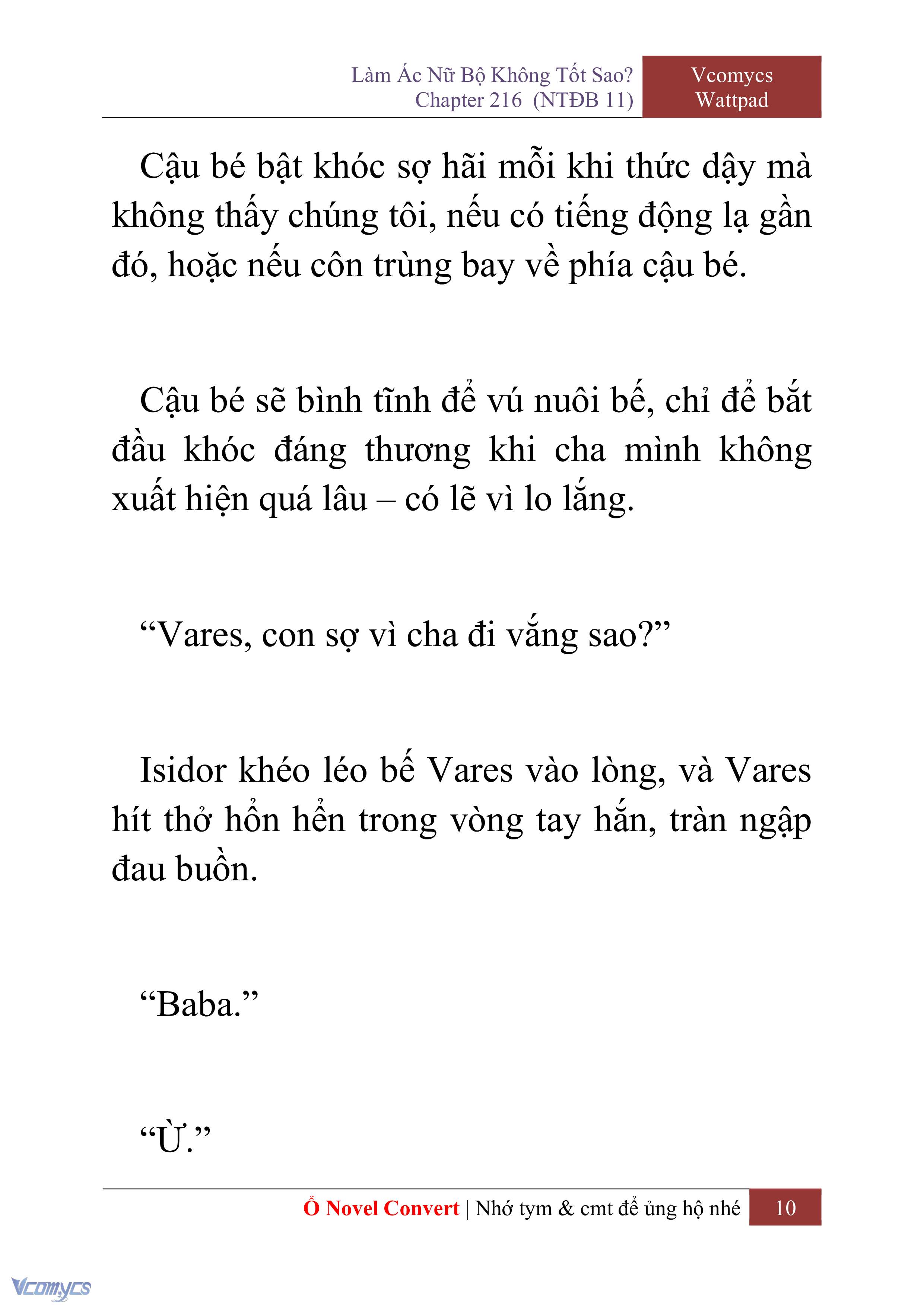 [Novel] Làm Ác Nữ Bộ Không Tốt Sao? Chap 216 - Trang 2