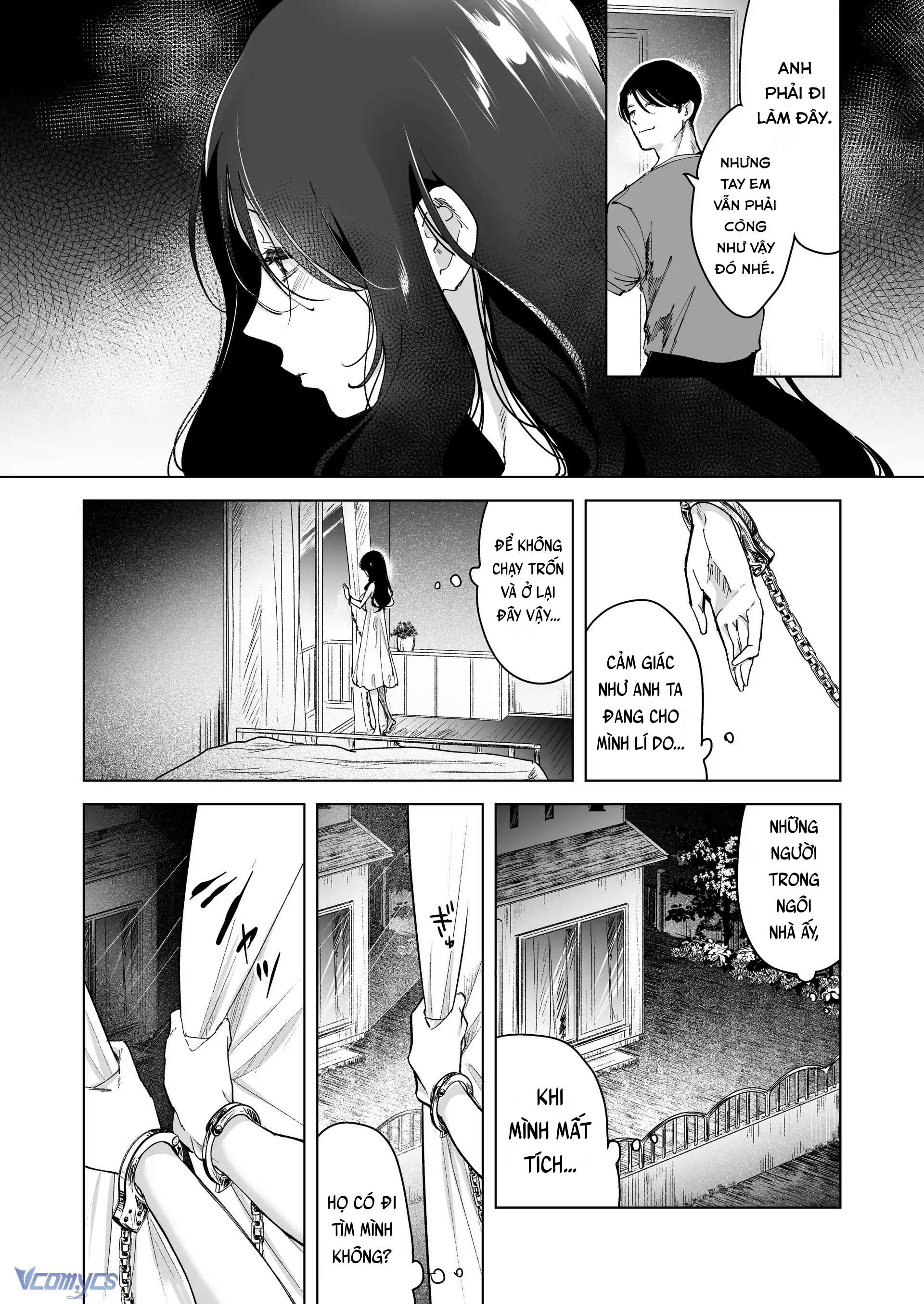 『18+』Anh cảnh sát nhà bên si tình - Cô vợ ngày ngày bị giam giữ và NTR trong lồng sắt Chap 2 - Next Chap 3