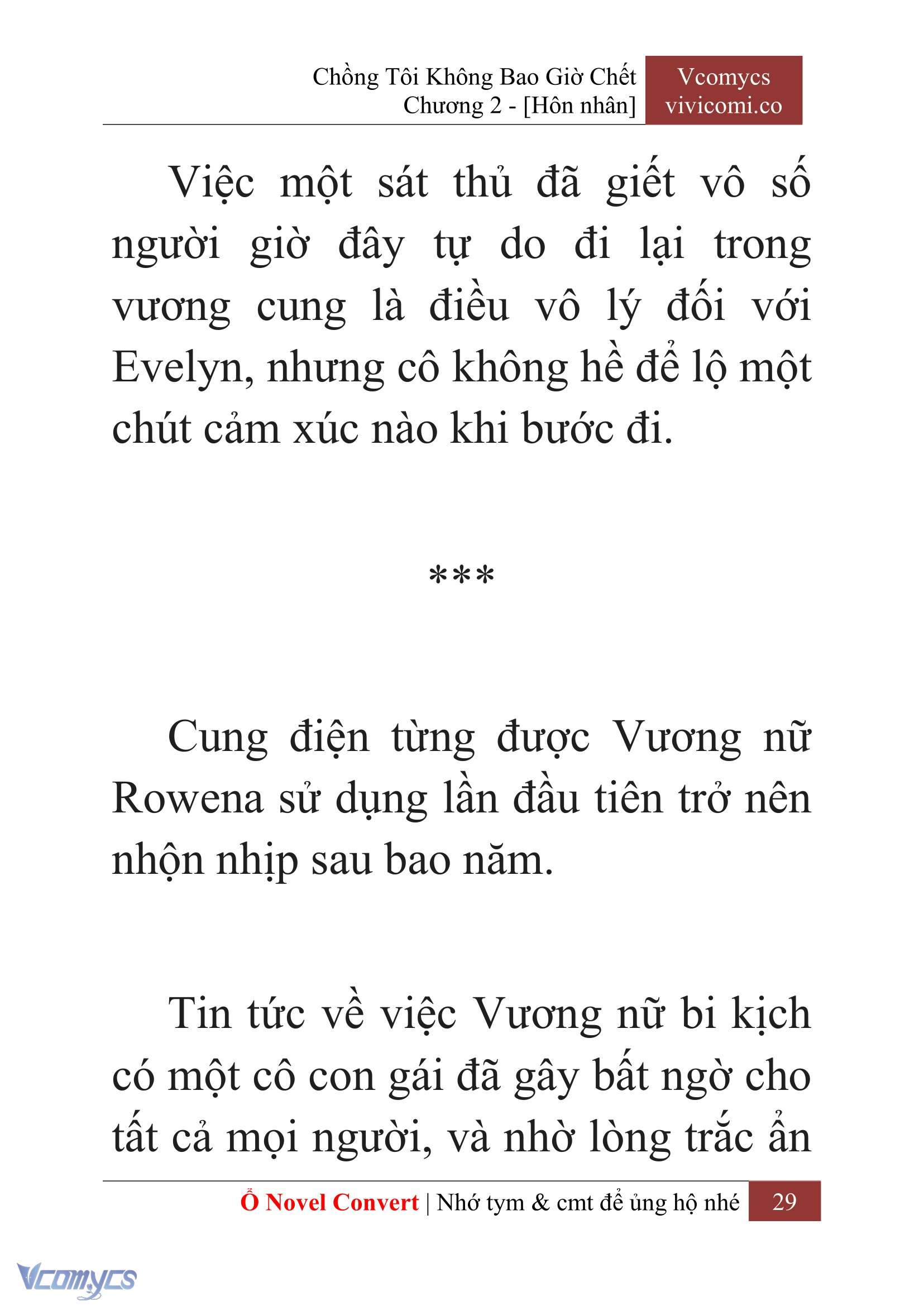 [Novel] Chồng Tôi Không Bao Giờ Chết Chap 2 - Trang 2
