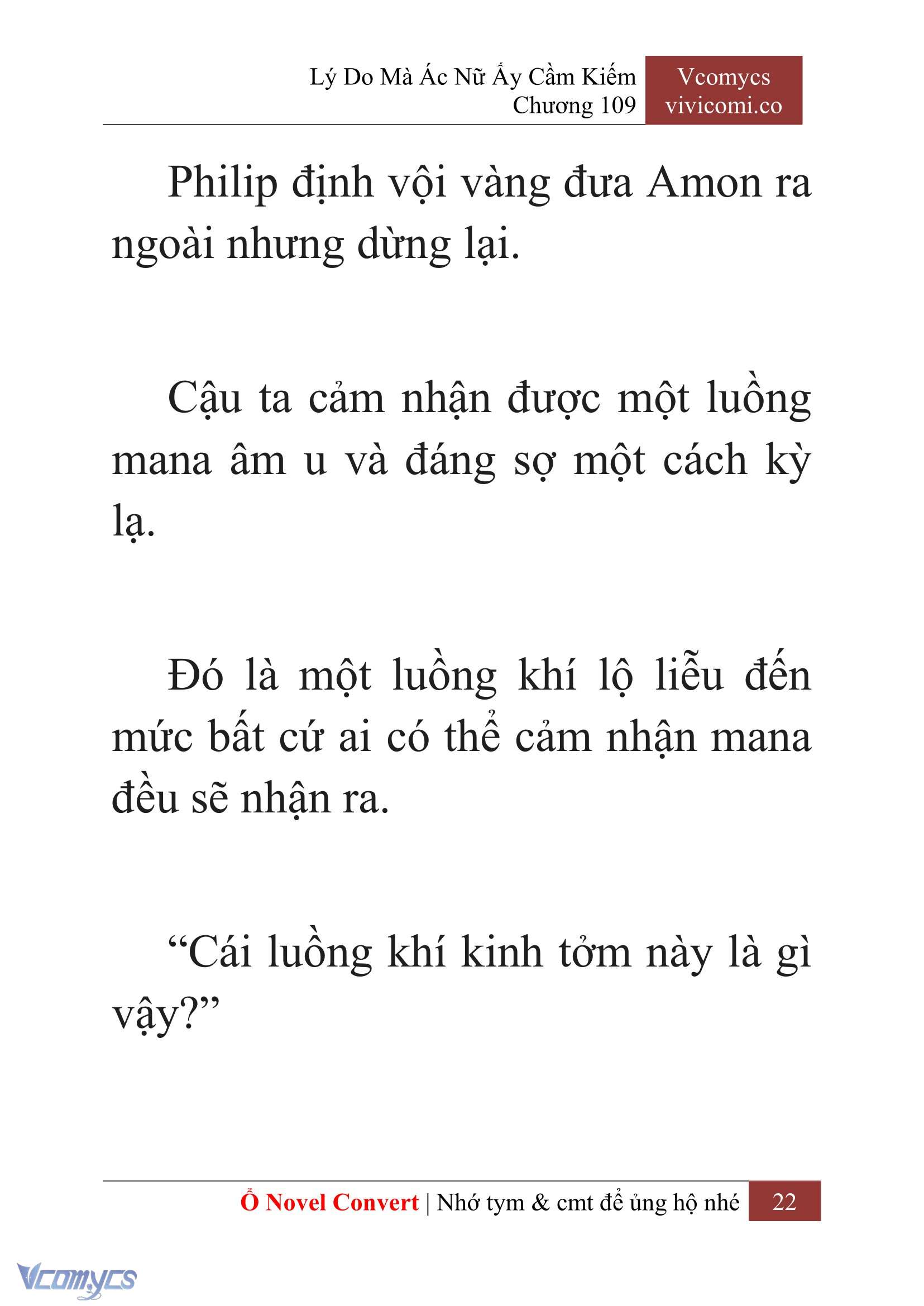 [Novel] Lý Do Mà Ác Nữ Ấy Cầm Kiếm Chap 109 - Trang 2