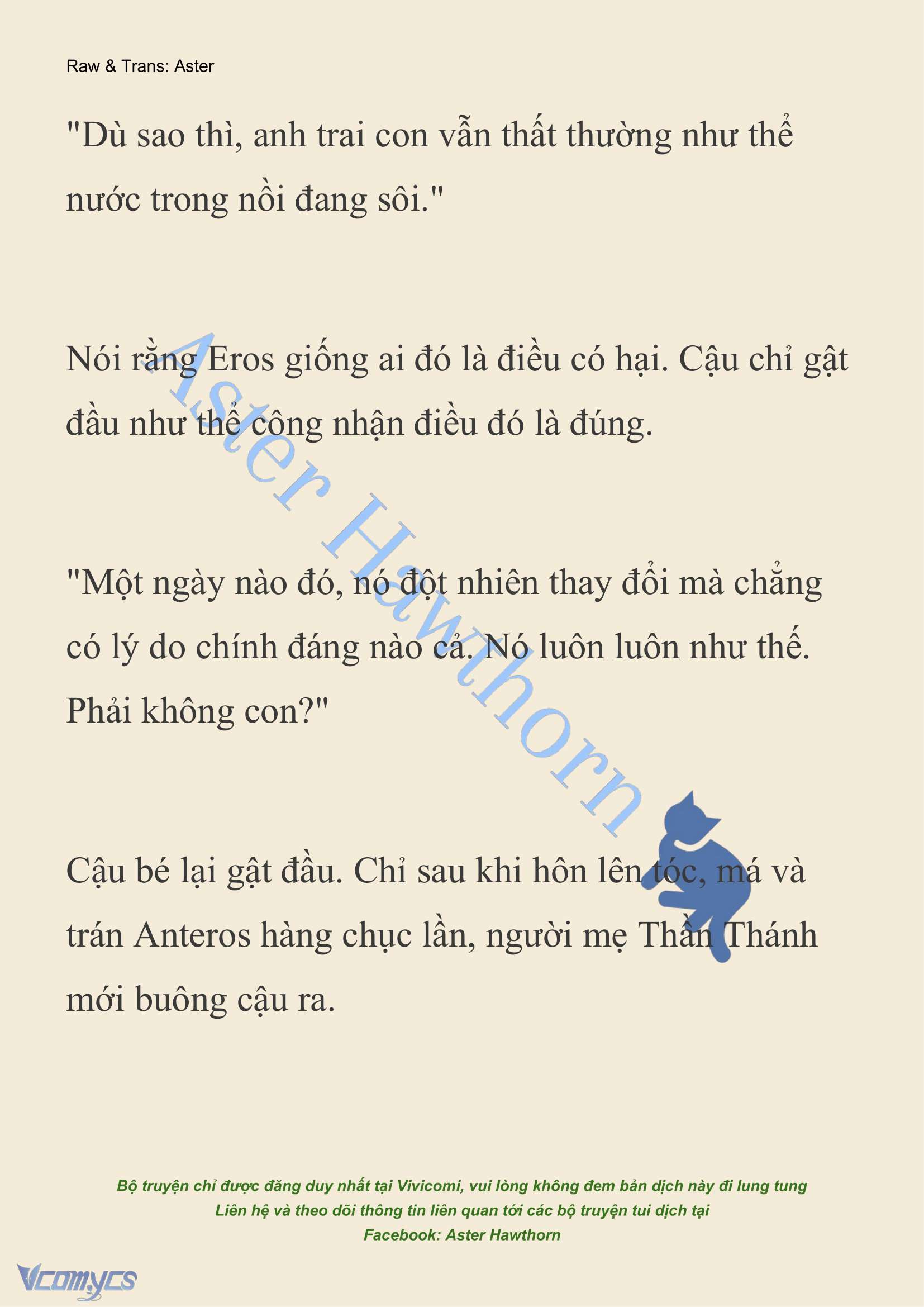 [NOVEL] Dành Cho Các Nữ Thần: Dành cho Psyche Chap 8 - Trang 2