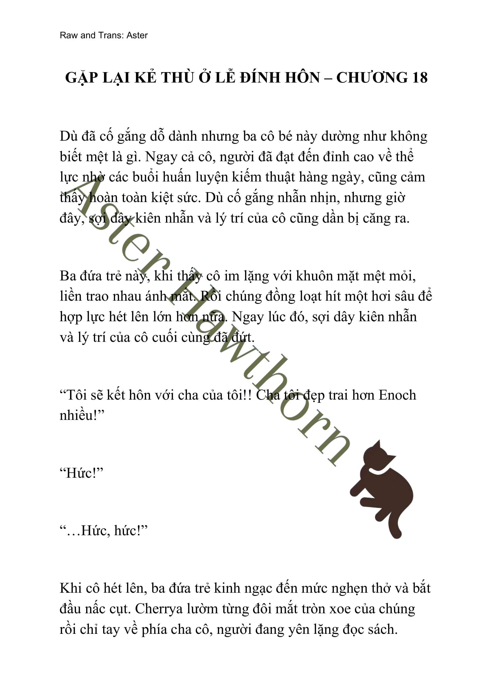 [NOVEL] Gặp Lại Kẻ Thù Ở Lễ Đính Hôn Chap 18 - Trang 2