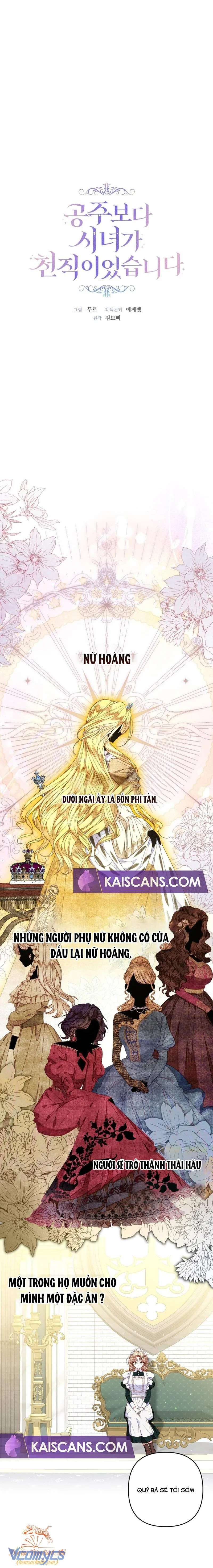 Trở Thành Hầu Gái Còn Hơn Làm Công Chúa Chap 26 - Trang 3