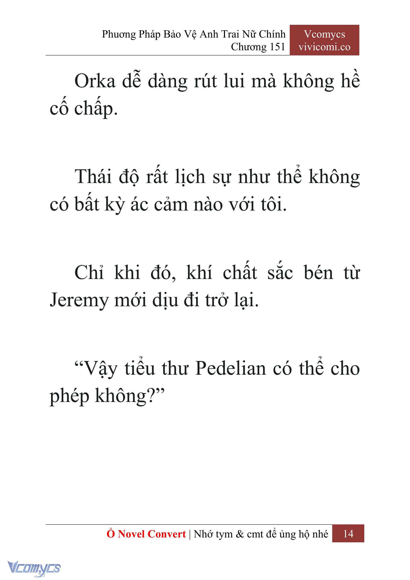 [Novel] Phương Pháp Bảo Vệ Anh Trai Nữ Chính Chap 151 - Trang 2