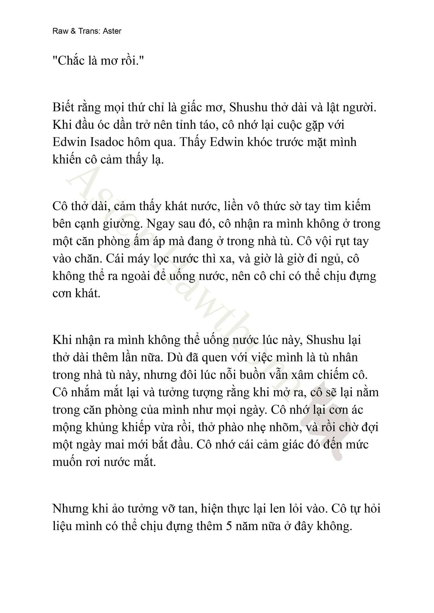 [NOVEL] Tình Yêu Chốn Ngục Tù Chap 10 - Trang 2