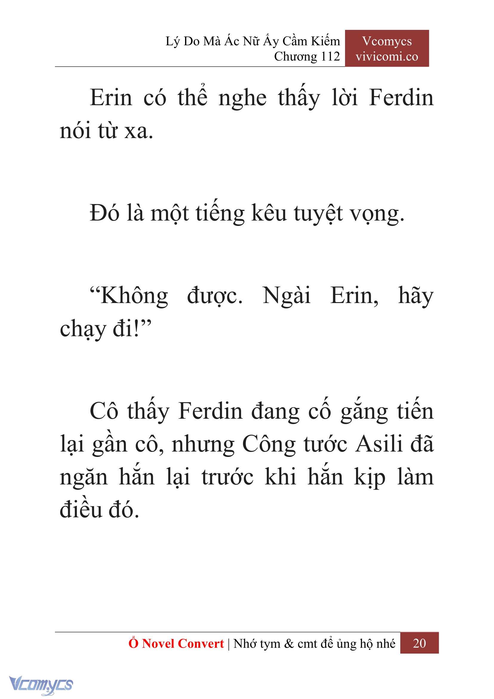[Novel] Lý Do Mà Ác Nữ Ấy Cầm Kiếm Chap 112 - Trang 2