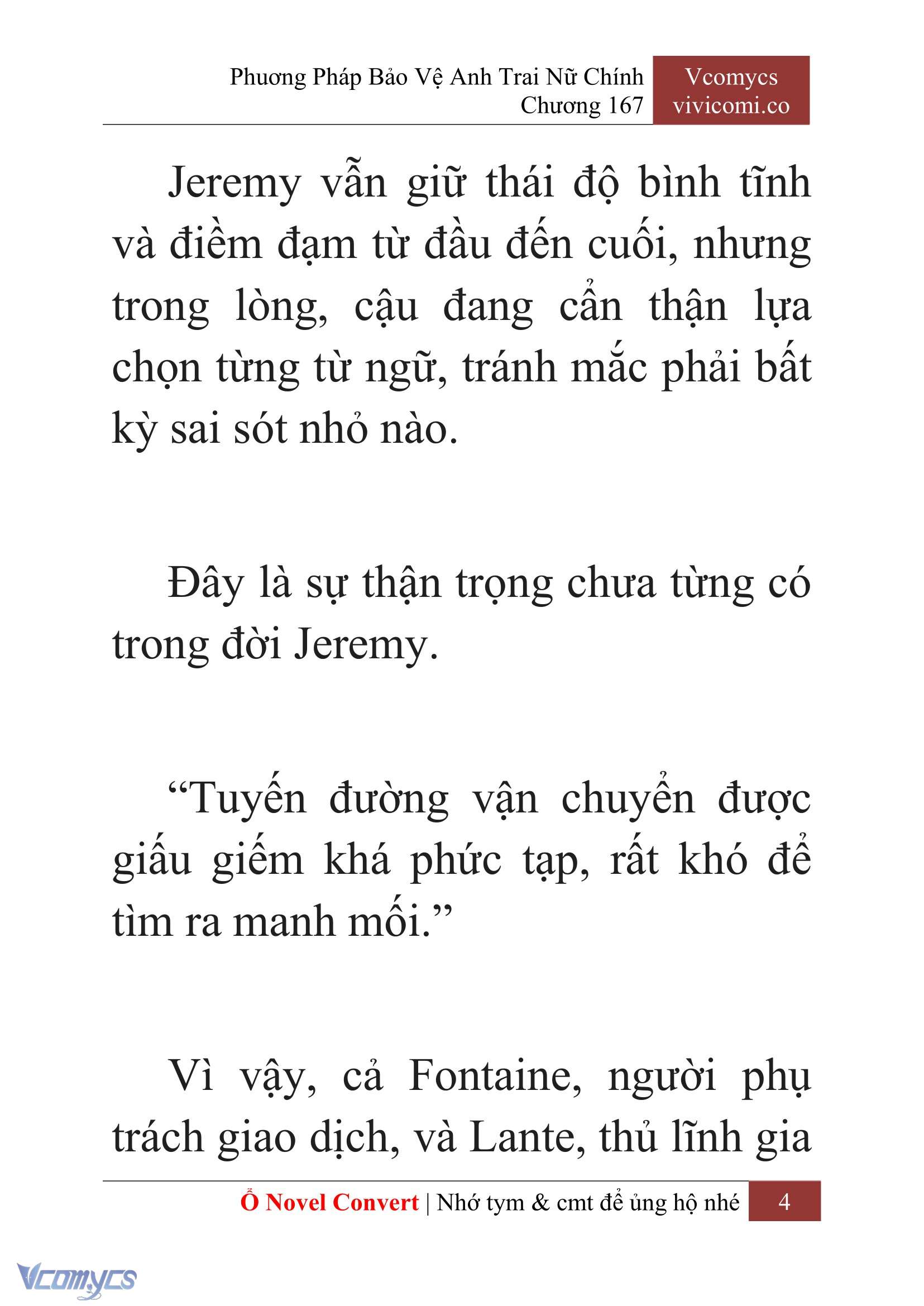 [Novel] Phương Pháp Bảo Vệ Anh Trai Nữ Chính Chap 167 - Trang 2