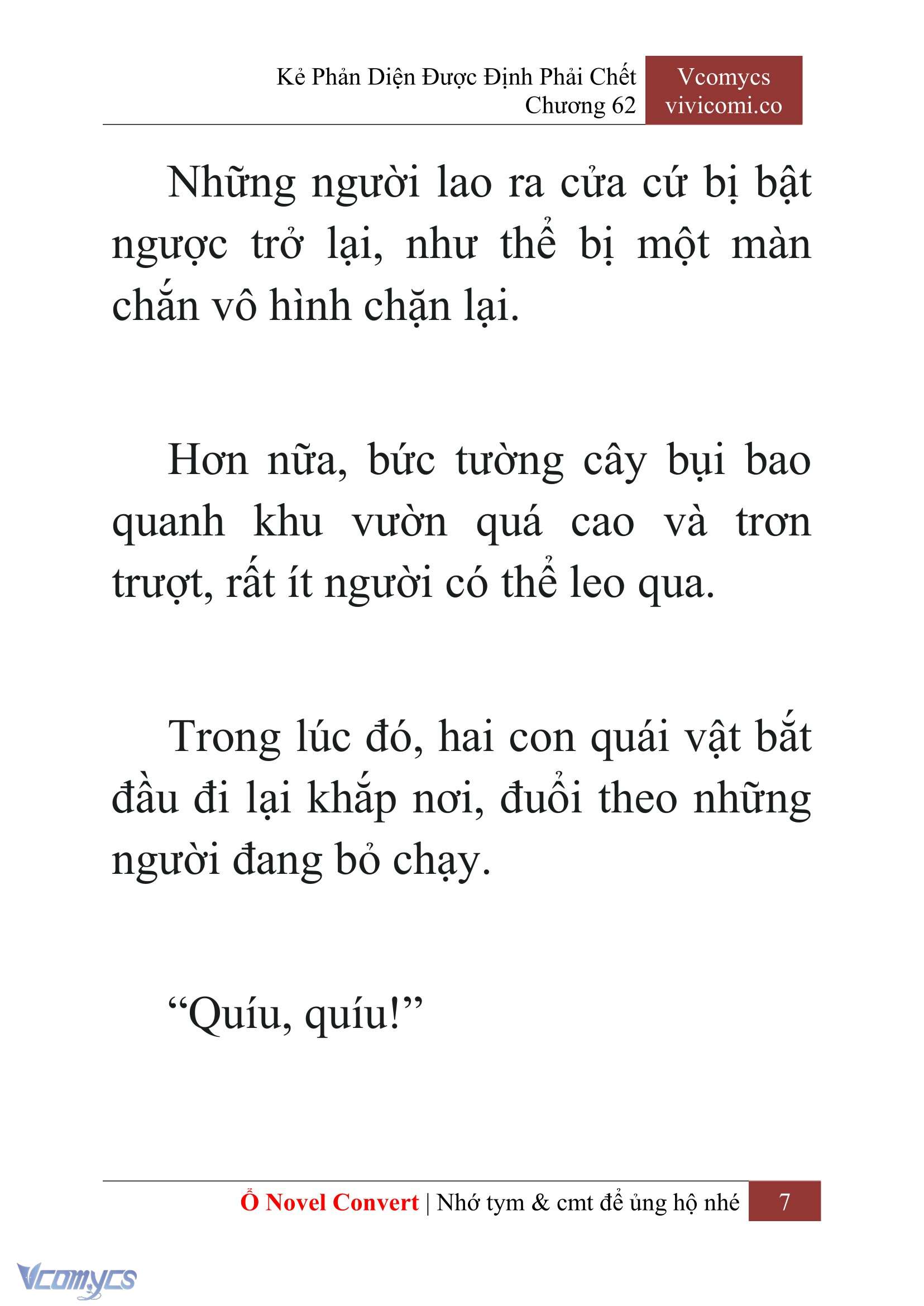 [Novel] Kẻ Phản Diện Được Định Phải Chết Chap 62 - Next Chap 63