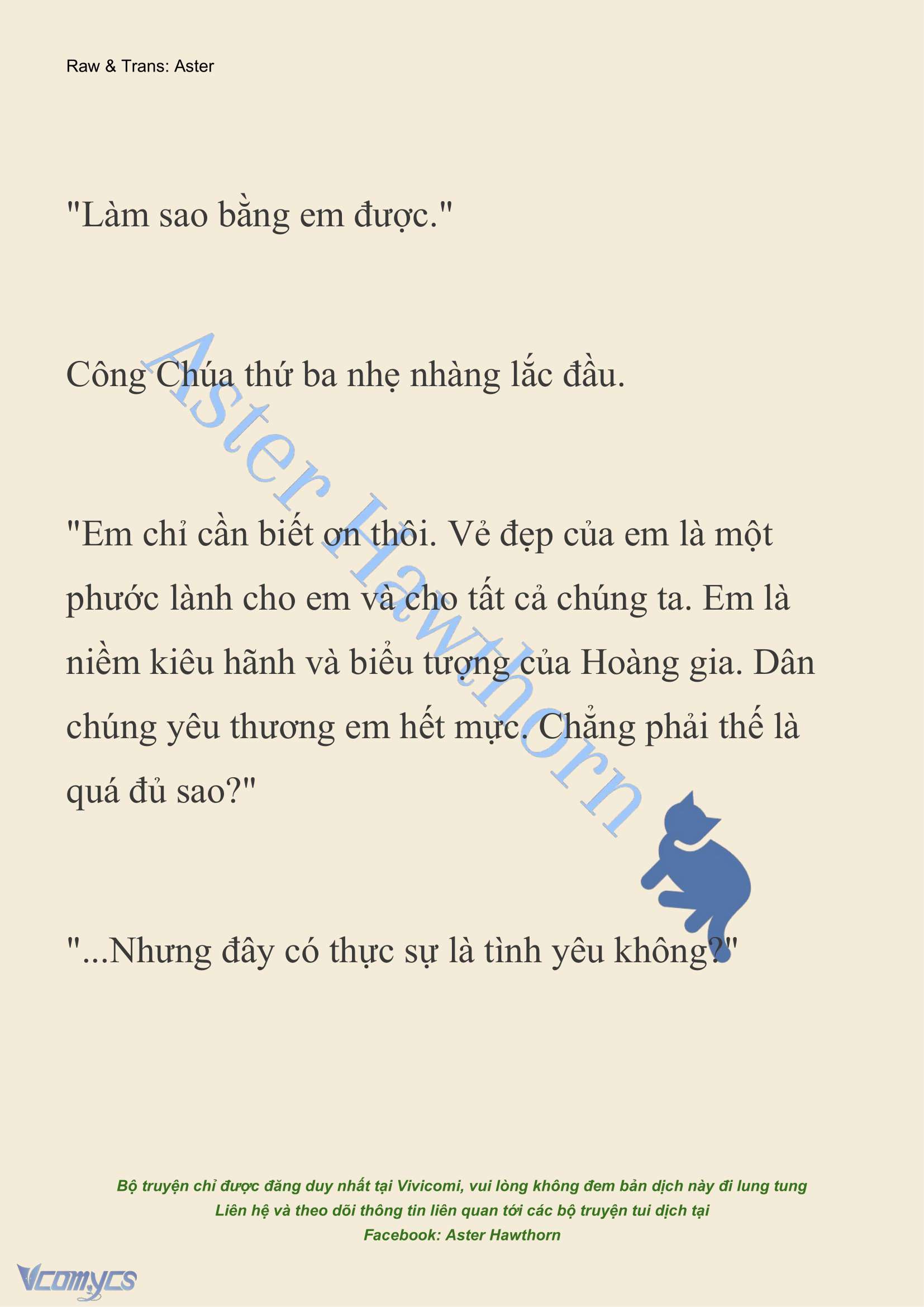 [NOVEL] Dành Cho Các Nữ Thần: Dành cho Psyche Chap 3 - Trang 2