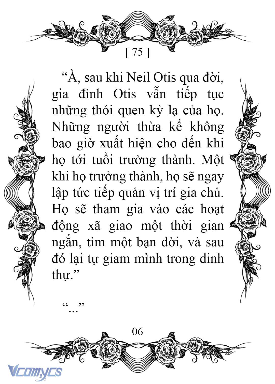 [Novel] Chào Mừng Đến Với Dinh Thự Hoa Hồng Chap 75 - Trang 2
