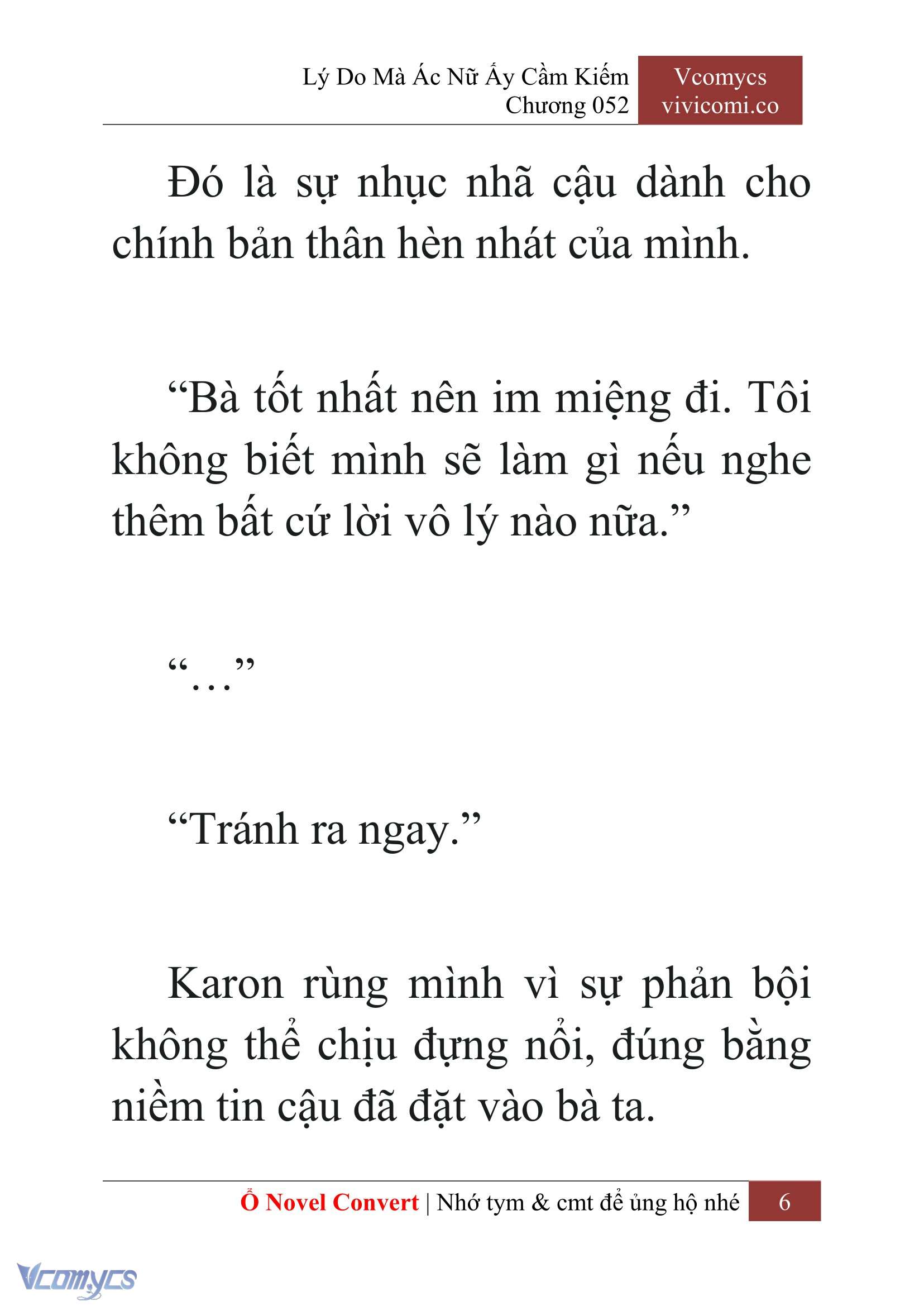 [Novel] Lý Do Mà Ác Nữ Ấy Cầm Kiếm Chap 52 - Trang 2