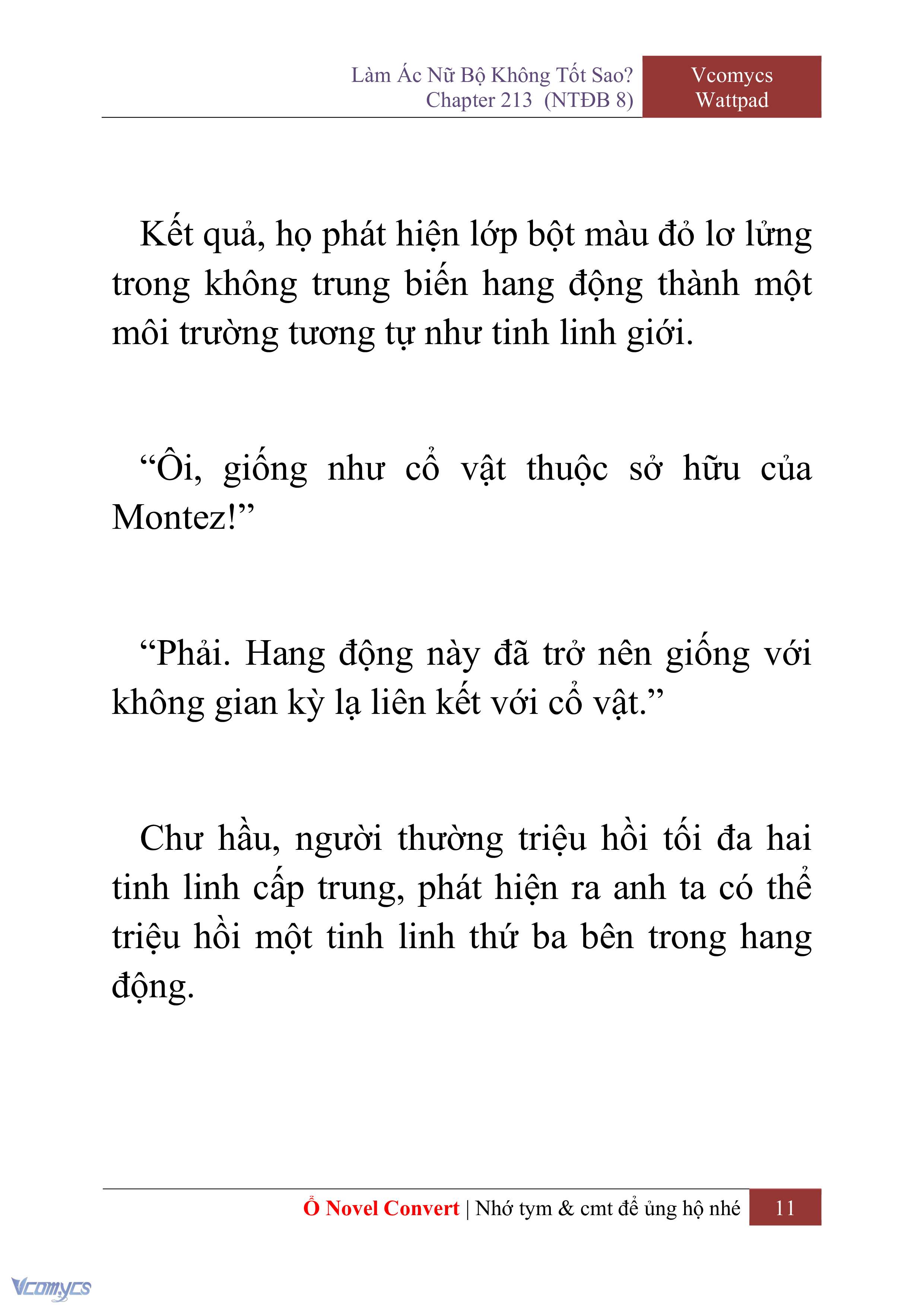 [Novel] Làm Ác Nữ Bộ Không Tốt Sao? Chap 213 - Trang 2