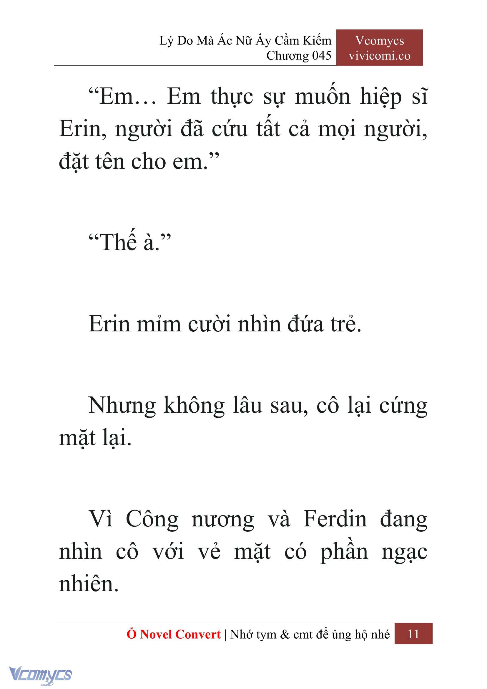 [Novel] Lý Do Mà Ác Nữ Ấy Cầm Kiếm Chap 45 - Next 