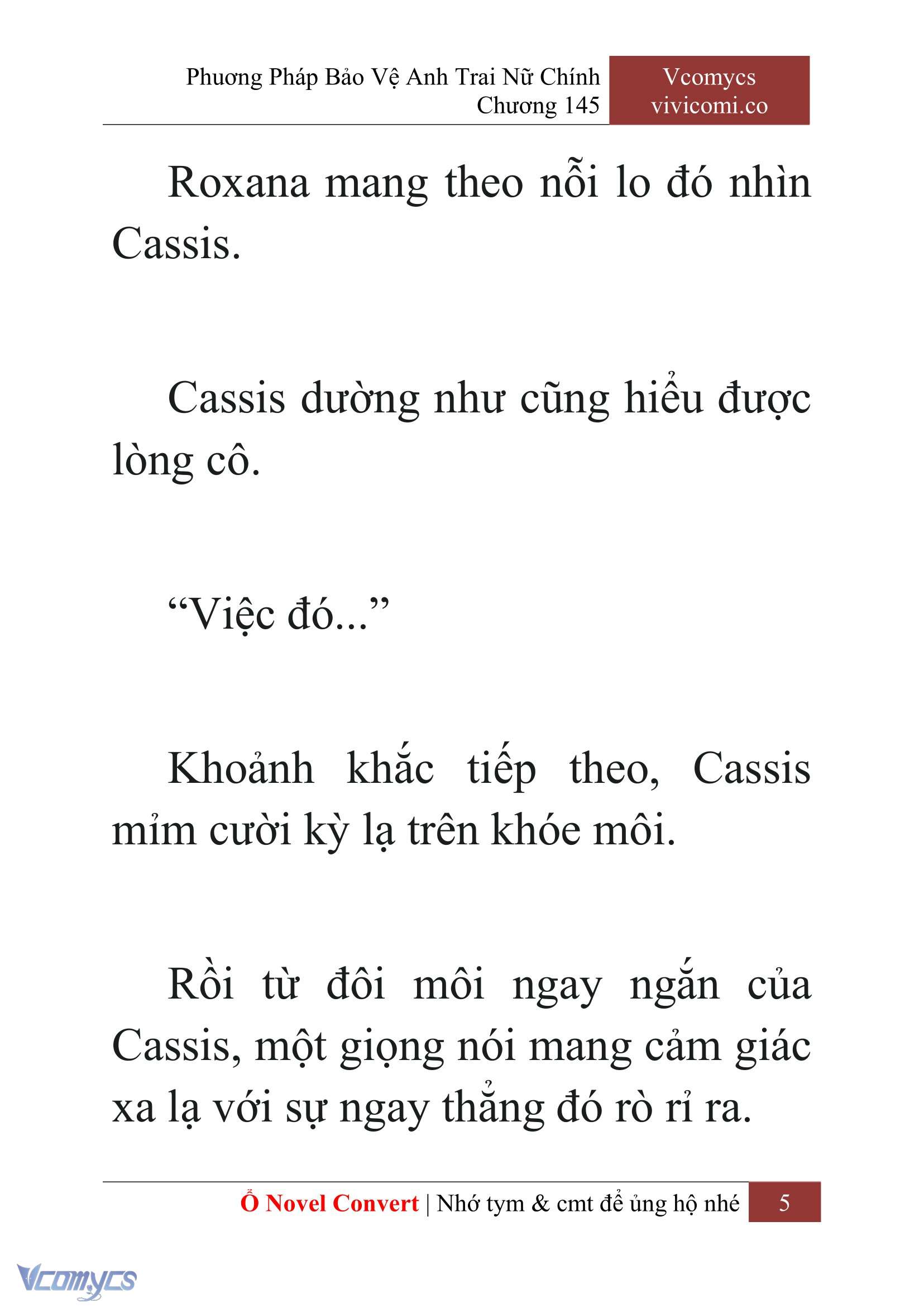 [Novel] Phương Pháp Bảo Vệ Anh Trai Nữ Chính Chap 145 - Trang 2