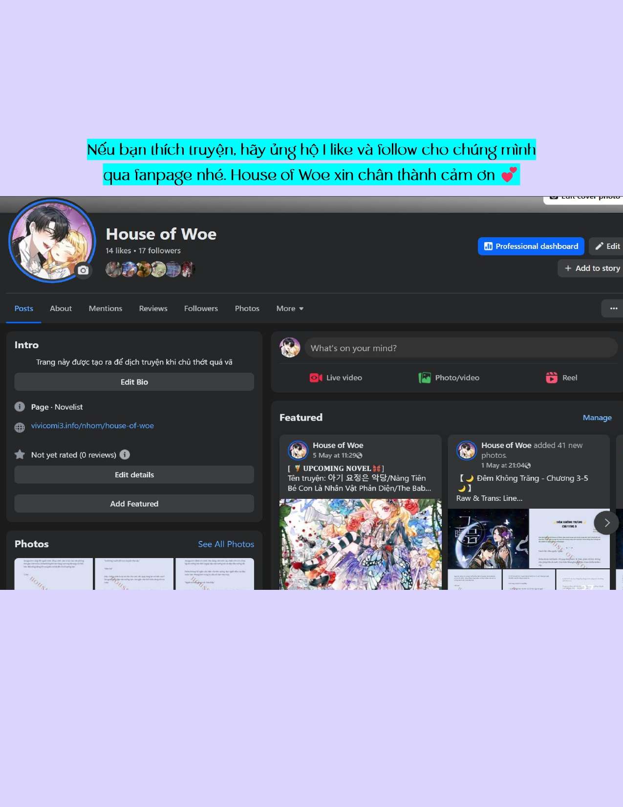 [NOVEL] NÀNG TIÊN BÉ CON LÀ NHÂN VẬT PHẢN DIỆN Chap 17 - Next Chap 18