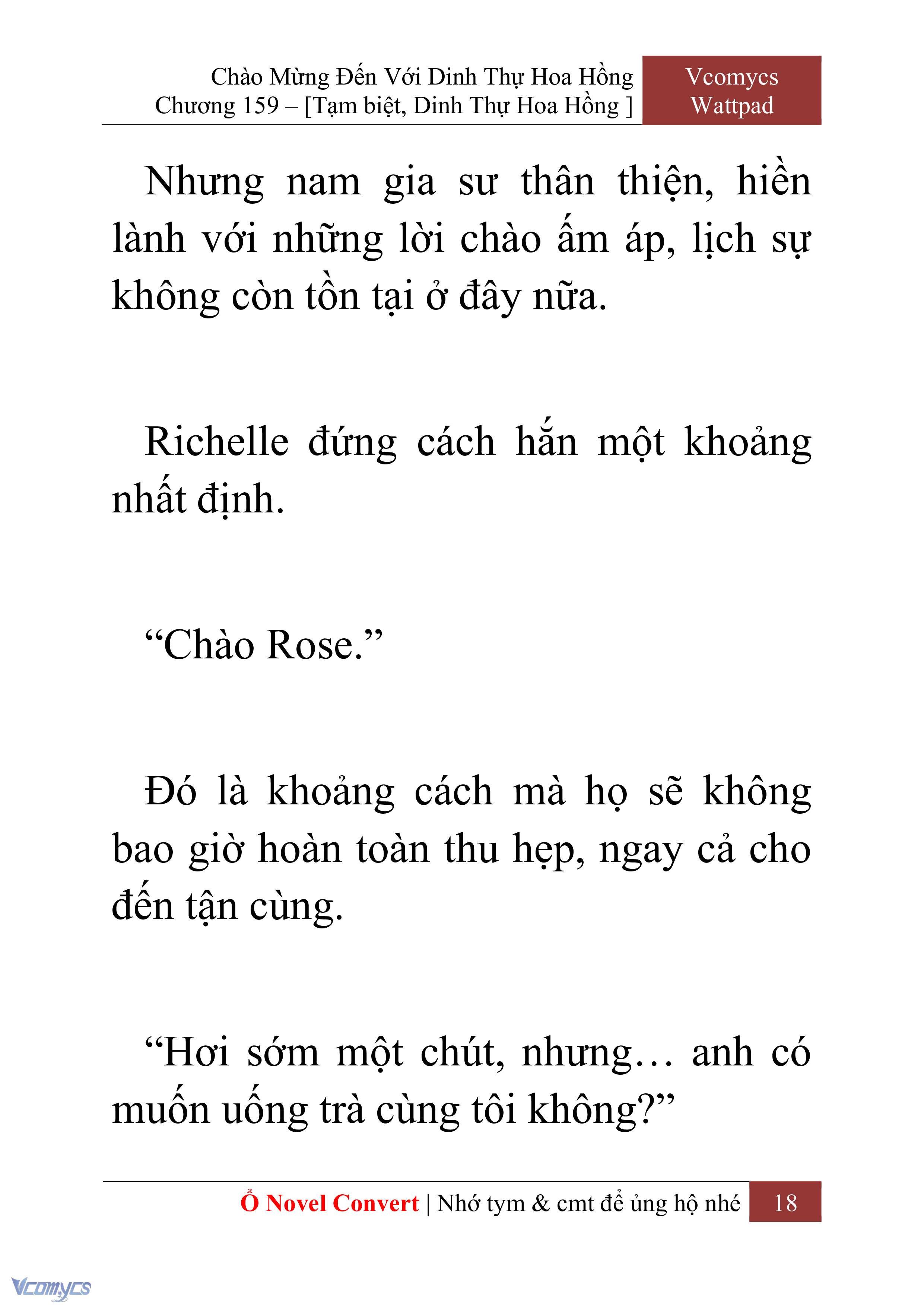 [Novel] Chào Mừng Đến Với Dinh Thự Hoa Hồng Chap 159 - Trang 2