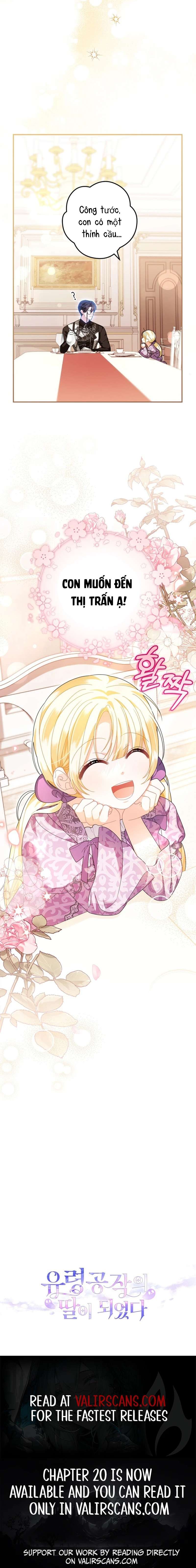 Tôi trở thành con gái của Công tước Ma Chap 12 - Next Chap 13