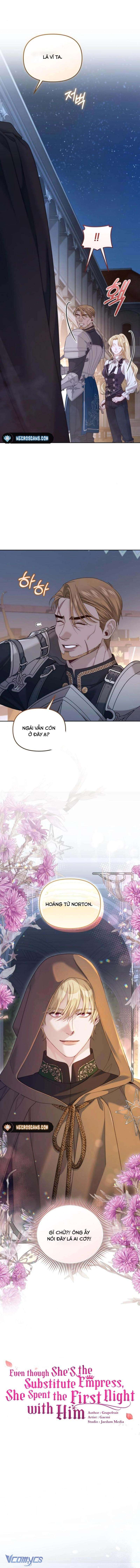 Tôi Đã Trải Qua Đêm Đầu Tiên Dù Chỉ Là Hoàng Hậu Thay Thế Chap 29 - Trang 2