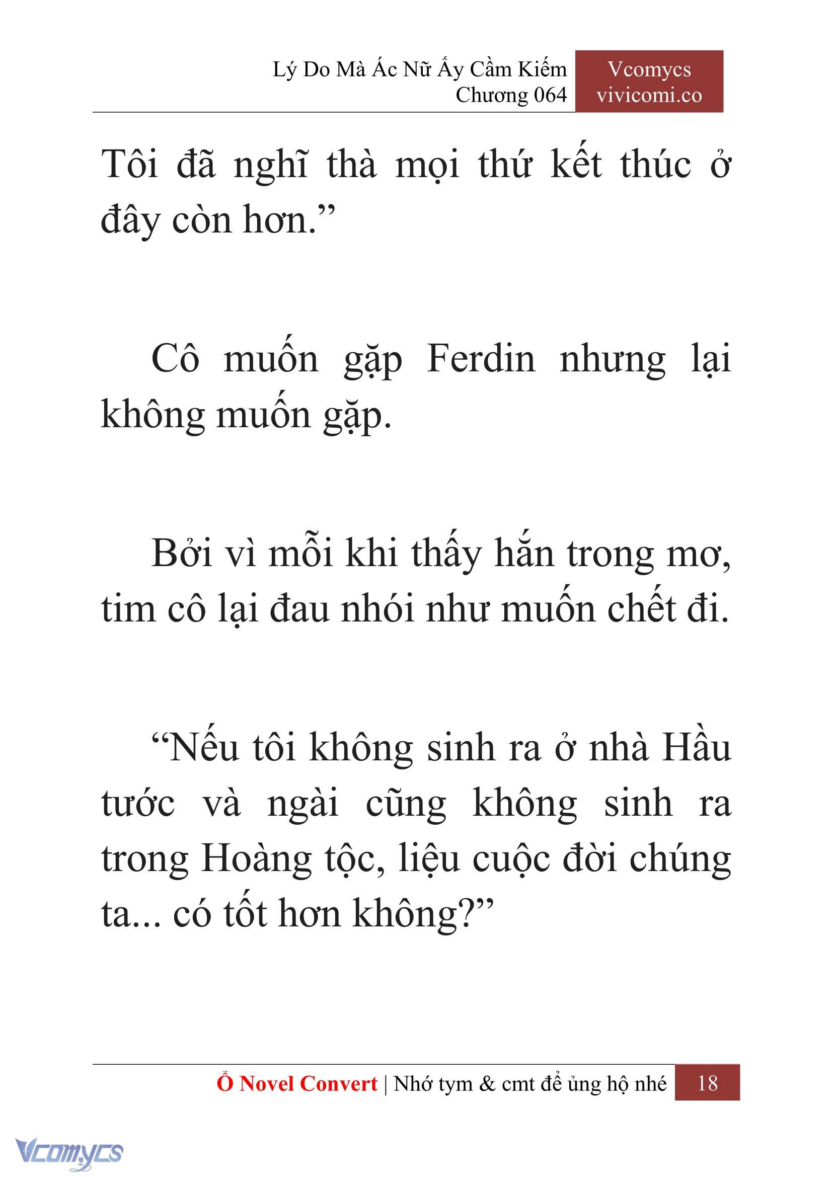 [Novel] Lý Do Mà Ác Nữ Ấy Cầm Kiếm Chap 64 - Trang 2