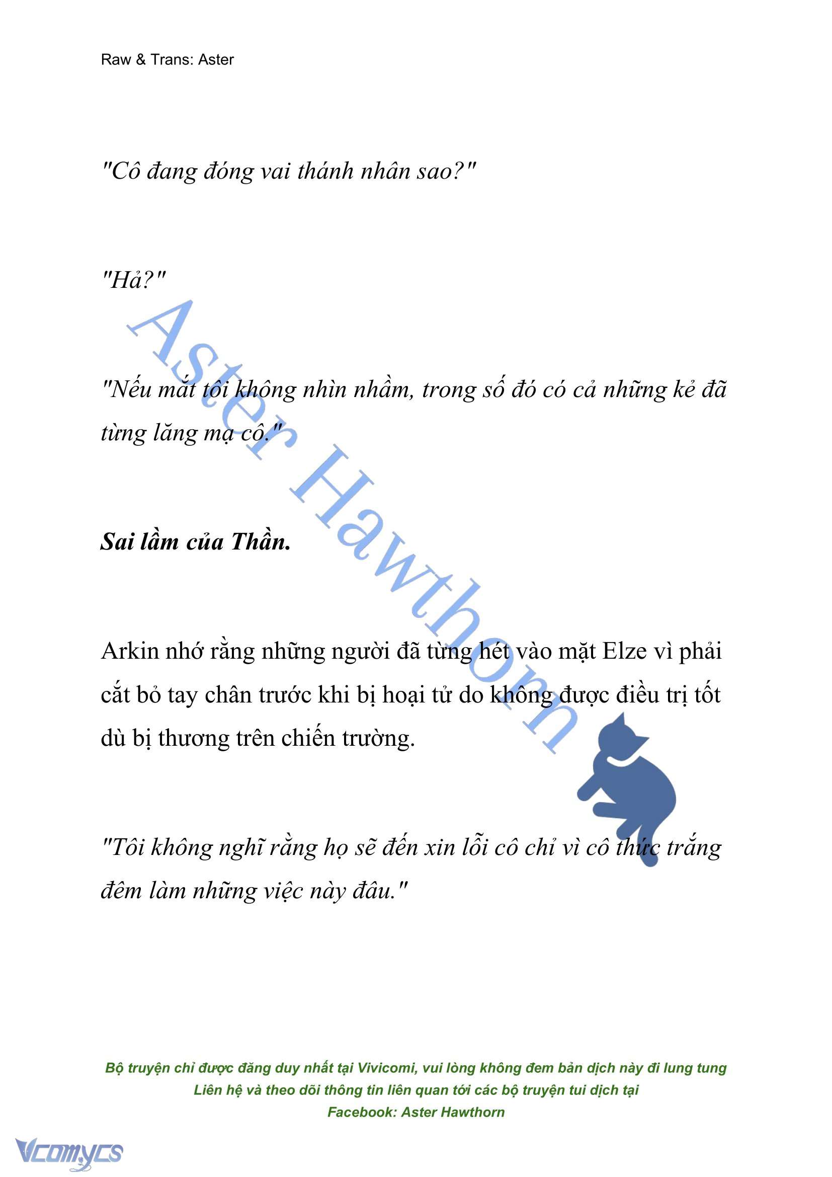 [NOVEL] Anh Hùng Khao Khát Sự Sa Ngã Của Thánh Nữ Chap 100 - Trang 2