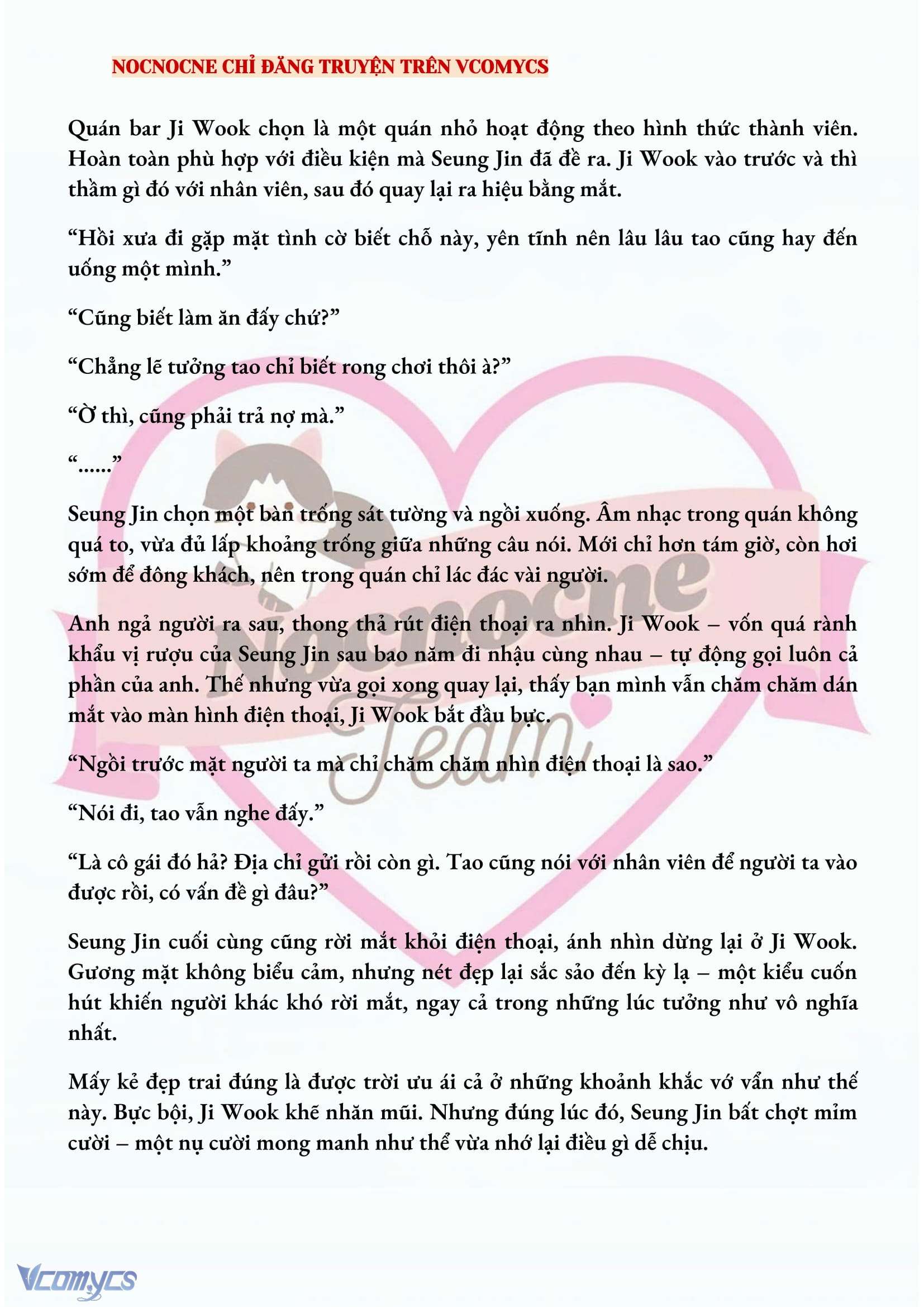 [NOVEL] CHÚNG TA KẾT THÚC VÀO MÙA THU Chap 19 - Next Chap 20