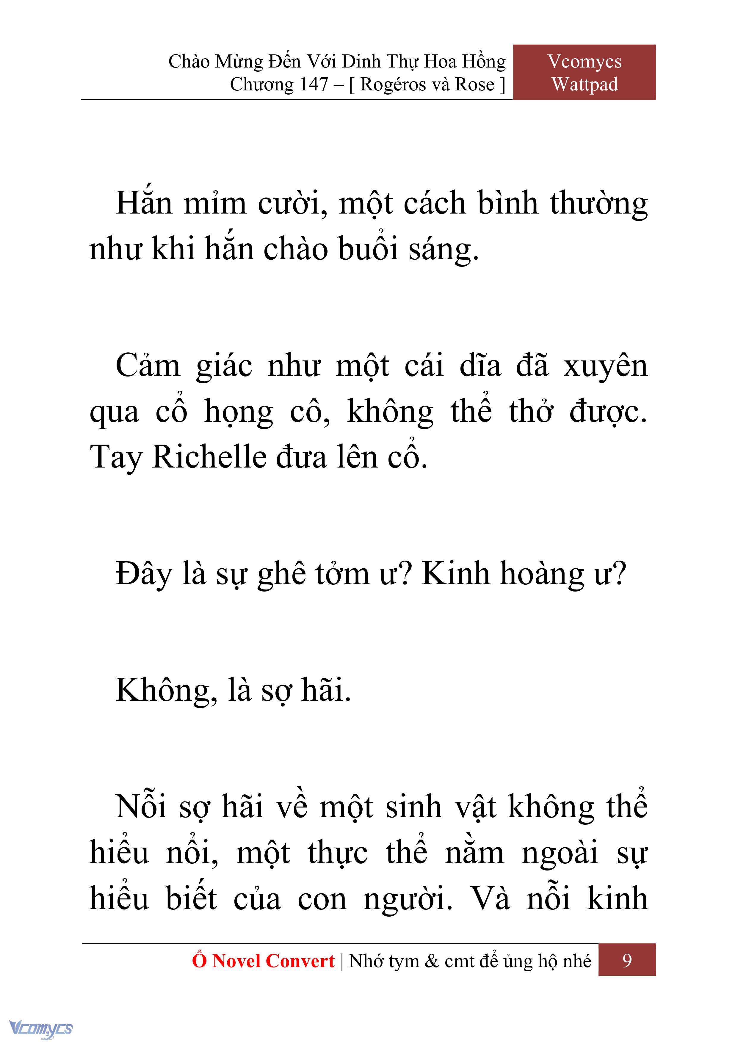 [Novel] Chào Mừng Đến Với Dinh Thự Hoa Hồng Chap 147 - Trang 2