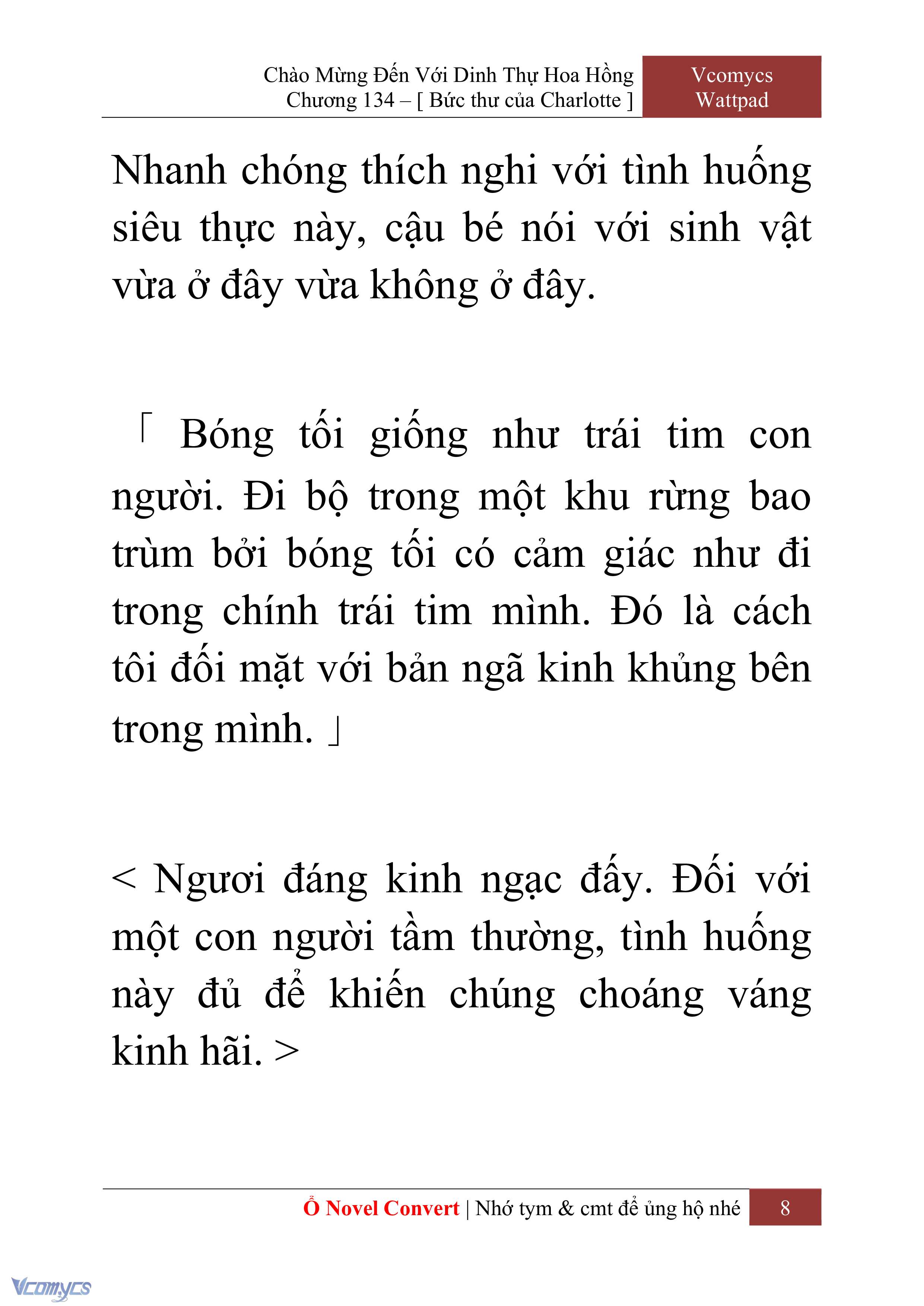 [Novel] Chào Mừng Đến Với Dinh Thự Hoa Hồng Chap 134 - Trang 2