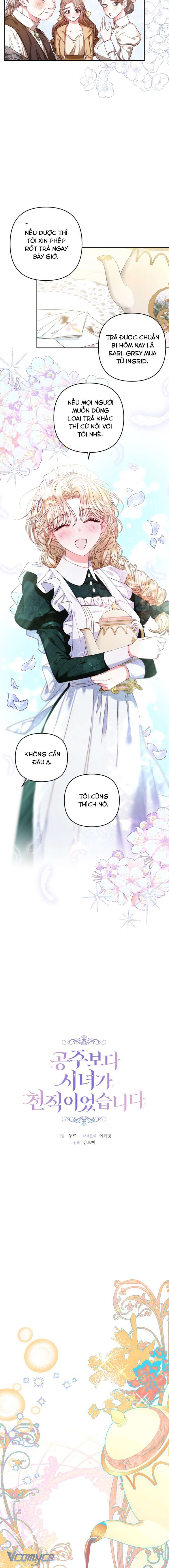 Trở Thành Hầu Gái Còn Hơn Làm Công Chúa Chap 6 - Trang 3