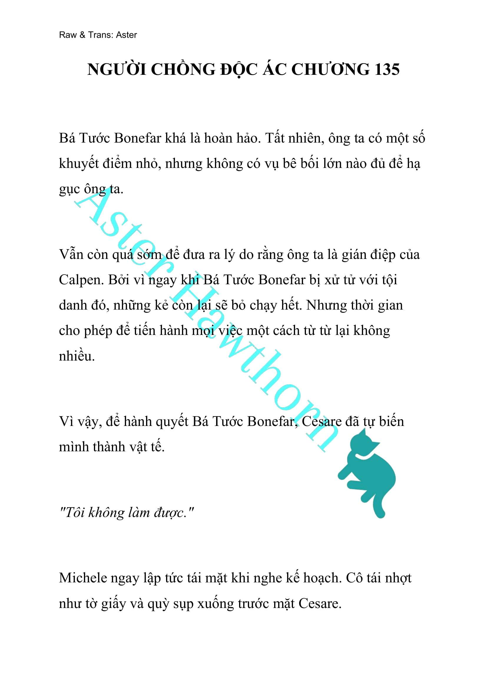 [NOVEL] Người Chồng Độc Ác Chap 135 - Trang 2