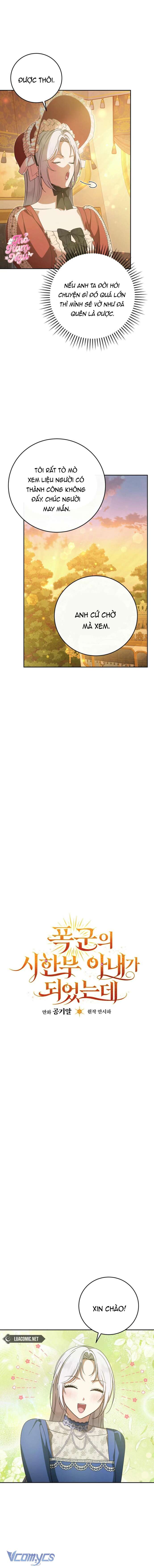 Tôi Trở Thành Người Vợ Đoản Mệnh Của Tên Bạo Chúa Chap 36 - Next Chap 37