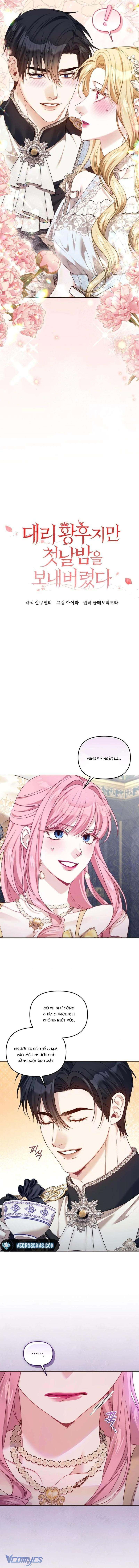 Tôi Đã Trải Qua Đêm Đầu Tiên Dù Chỉ Là Hoàng Hậu Thay Thế Chap 31 - Trang 2