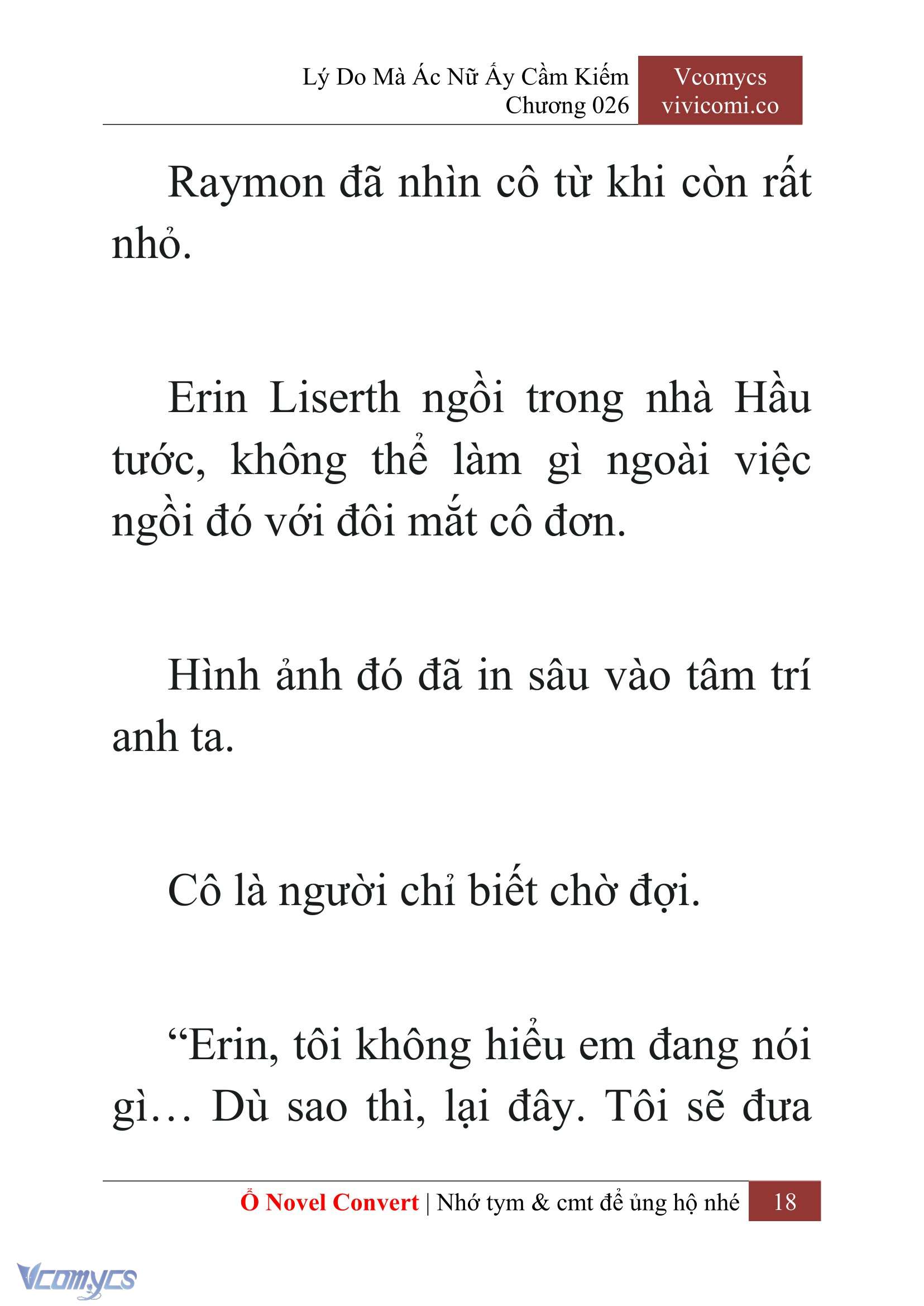 [Novel] Lý Do Mà Ác Nữ Ấy Cầm Kiếm Chap 26 - Trang 2