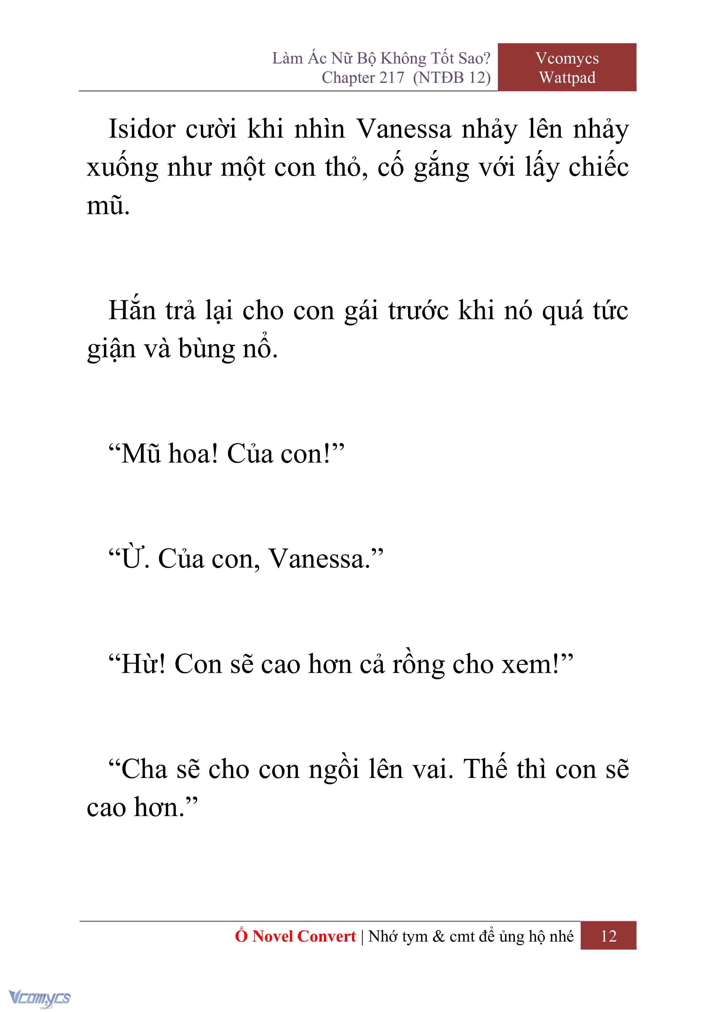[Novel] Làm Ác Nữ Bộ Không Tốt Sao? Chap 217 - Trang 2