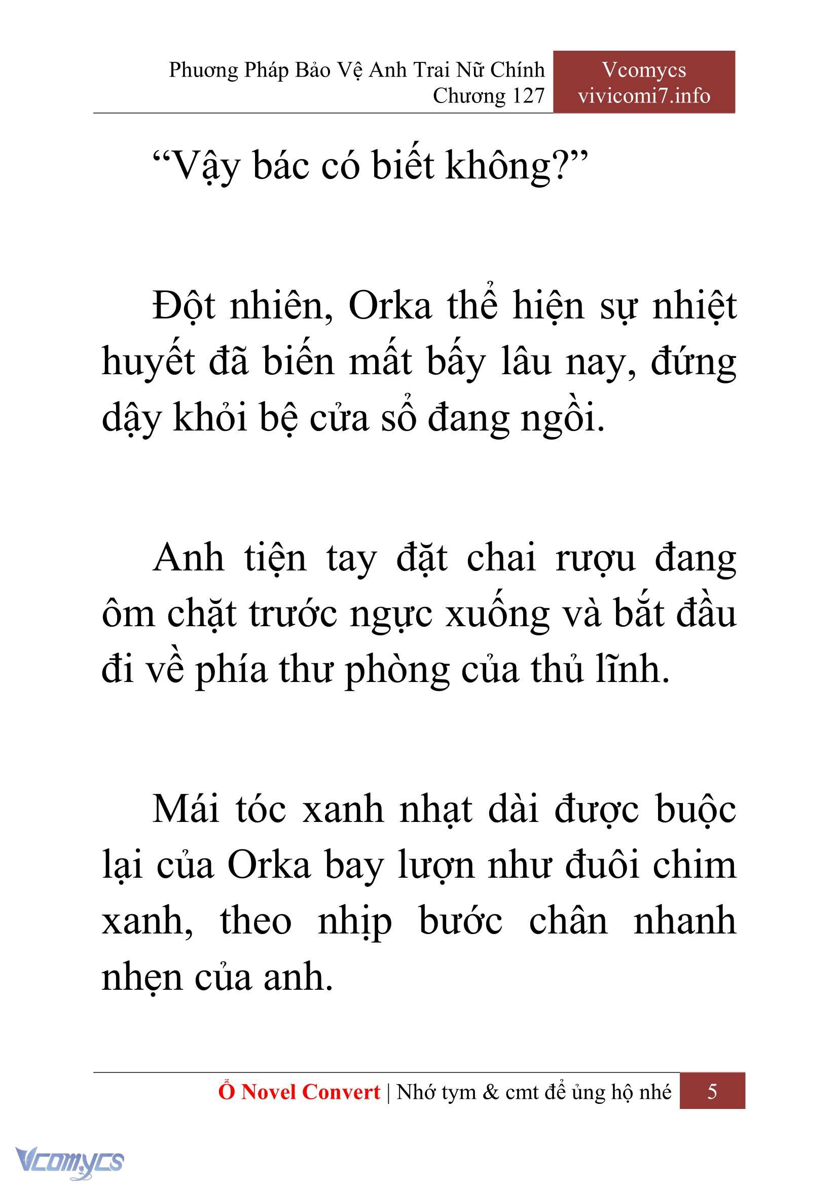 [Novel] Phương Pháp Bảo Vệ Anh Trai Nữ Chính Chap 127 - Trang 2