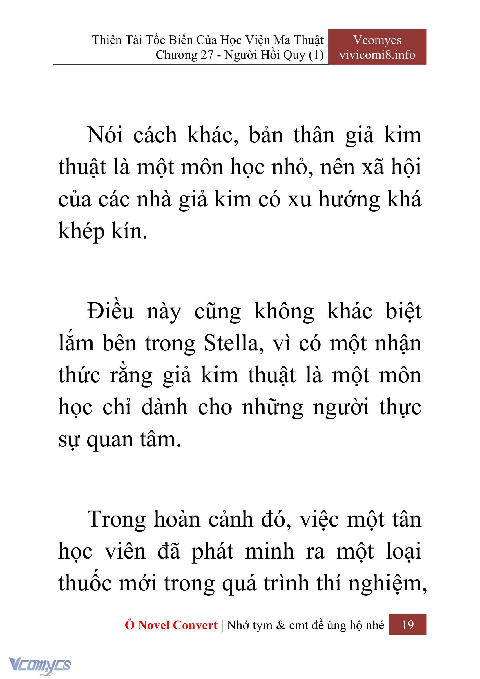 [Novel] Thiên Tài Tốc Biến Của Học Viện Ma Thuật Chap 27 - Trang 2