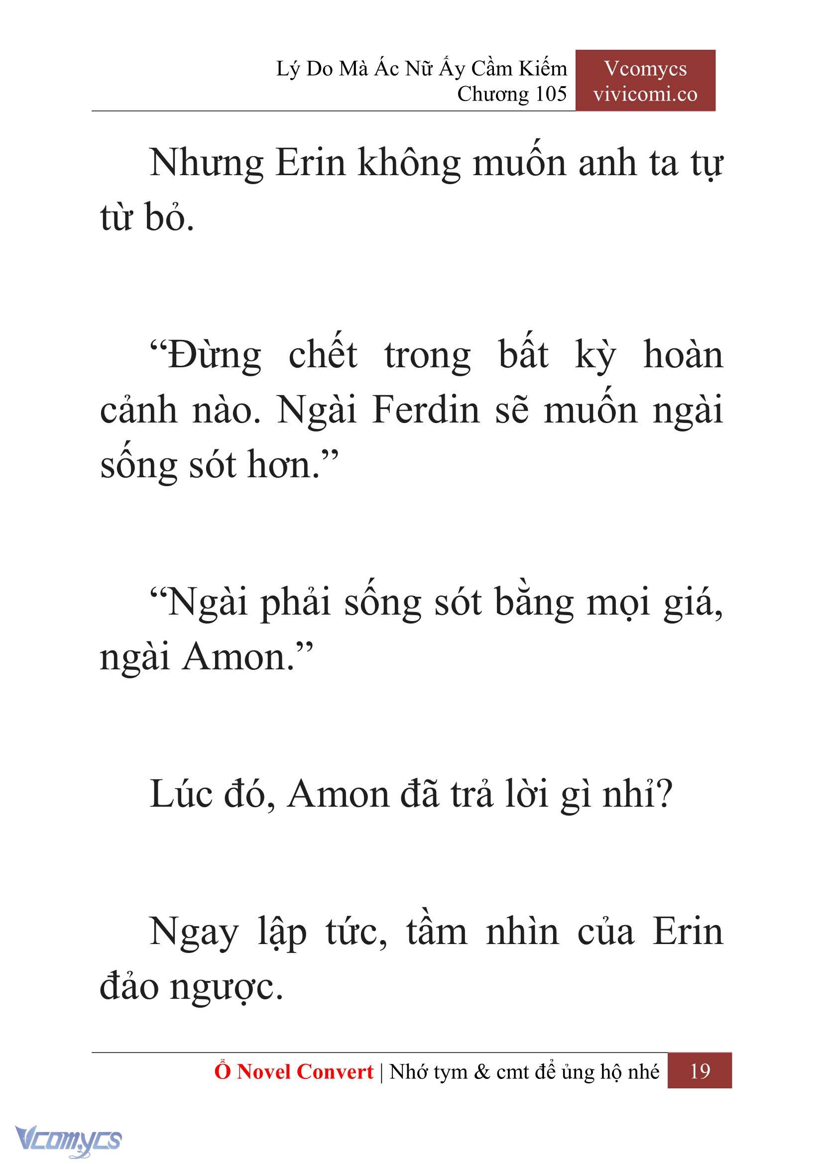 [Novel] Lý Do Mà Ác Nữ Ấy Cầm Kiếm Chap 105 - Trang 2