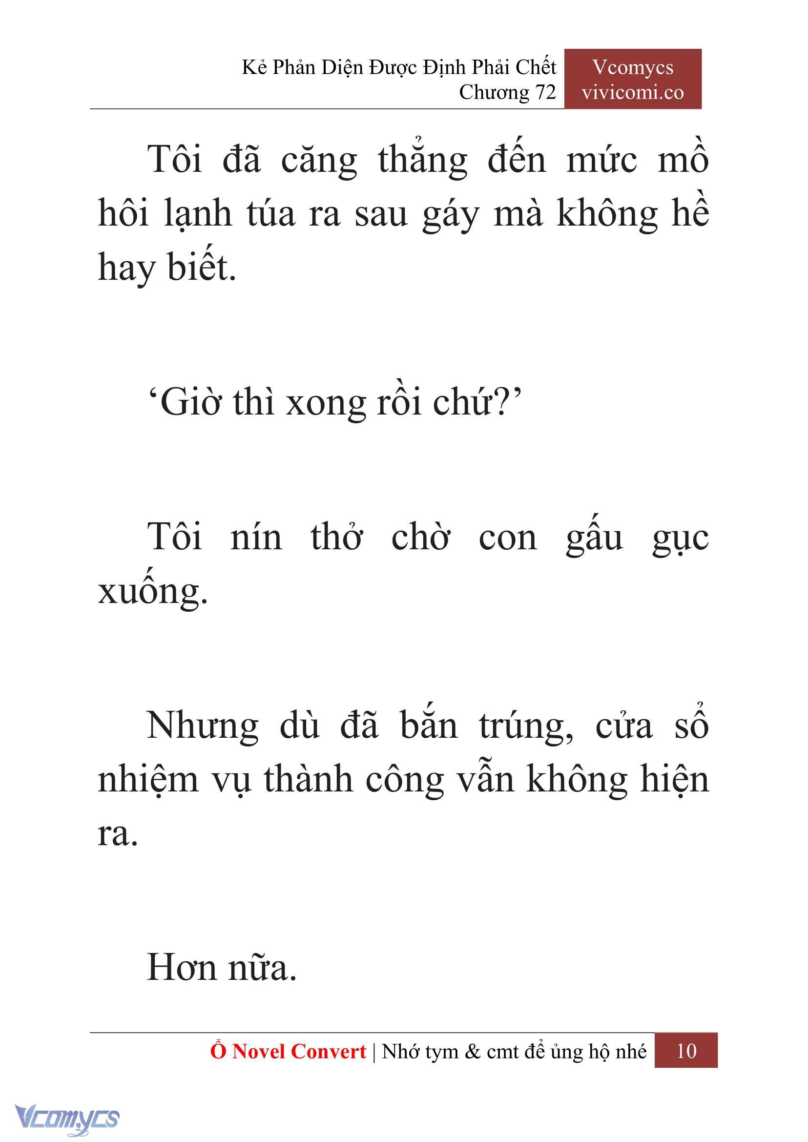 [Novel] Kẻ Phản Diện Được Định Phải Chết Chap 72 - Trang 2