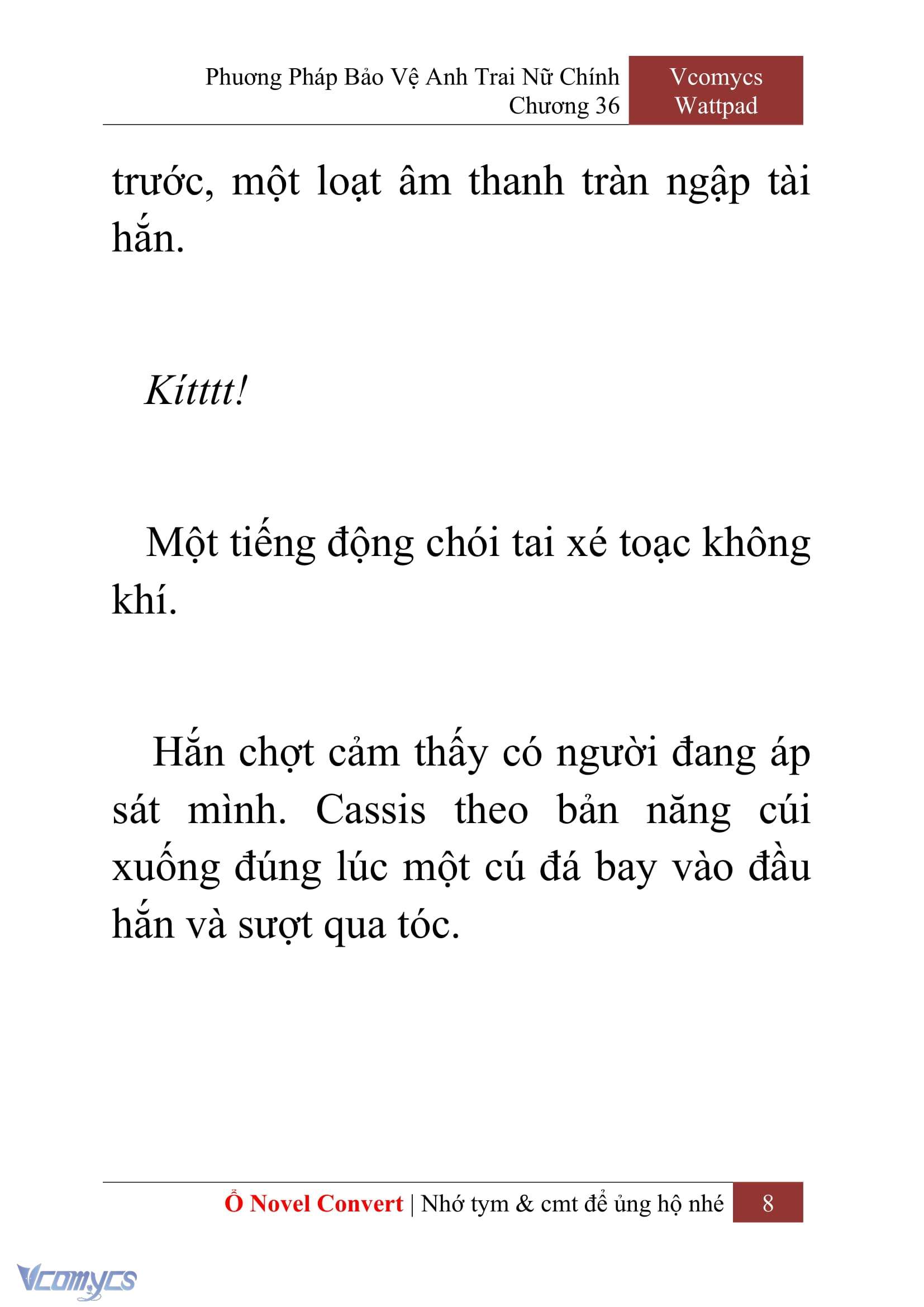 [Novel] Phương Pháp Bảo Vệ Anh Trai Nữ Chính Chap 36 - Trang 2