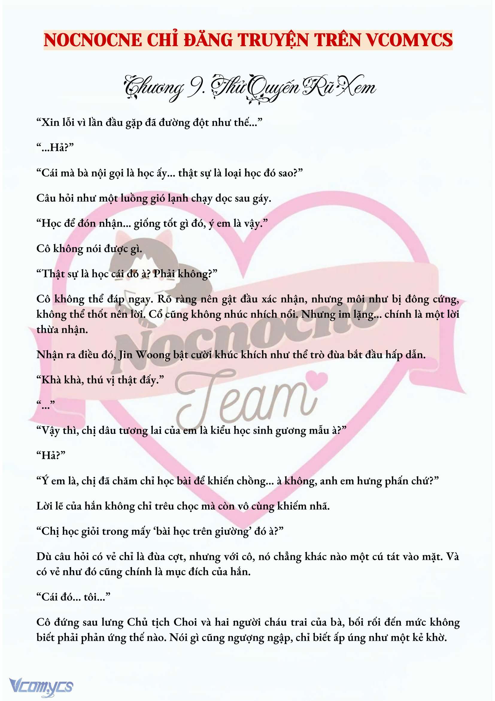 [NOVEL] MANG THAI, CƯỠNG ĐOẠT Chap 9 - Trang 2