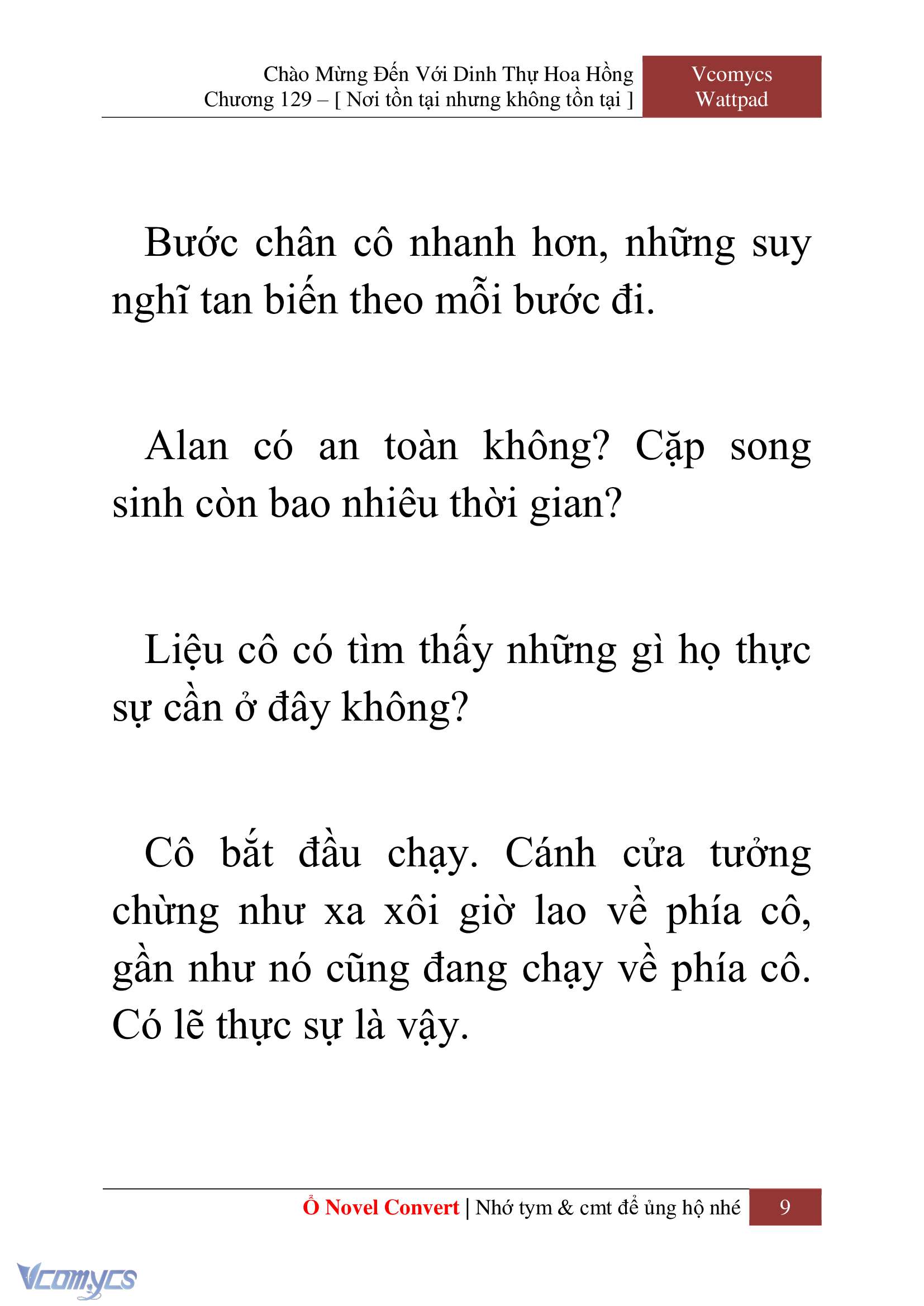 [Novel] Chào Mừng Đến Với Dinh Thự Hoa Hồng Chap 129 - Trang 2