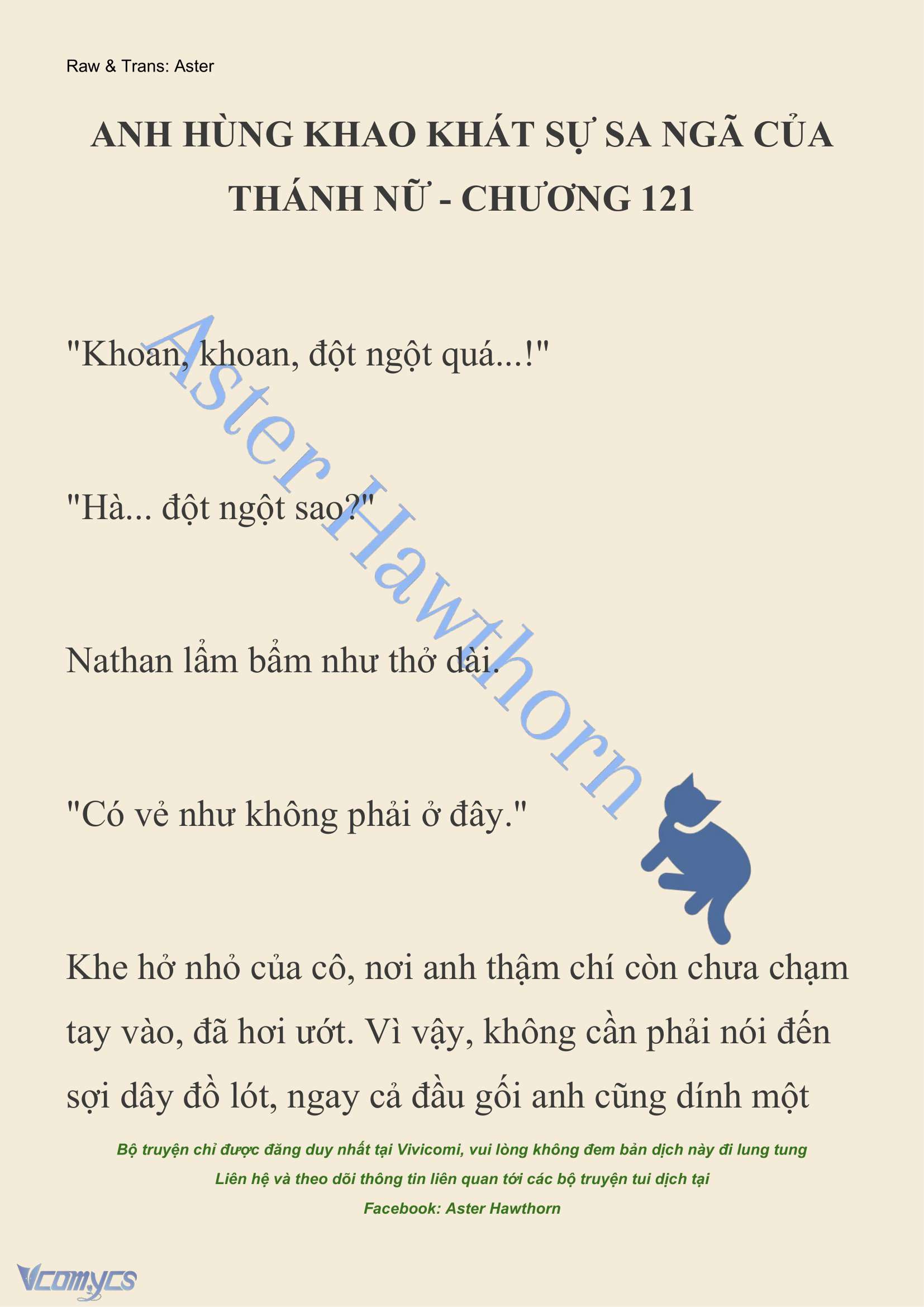 [NOVEL] Anh Hùng Khao Khát Sự Sa Ngã Của Thánh Nữ Chap 121 - Next 