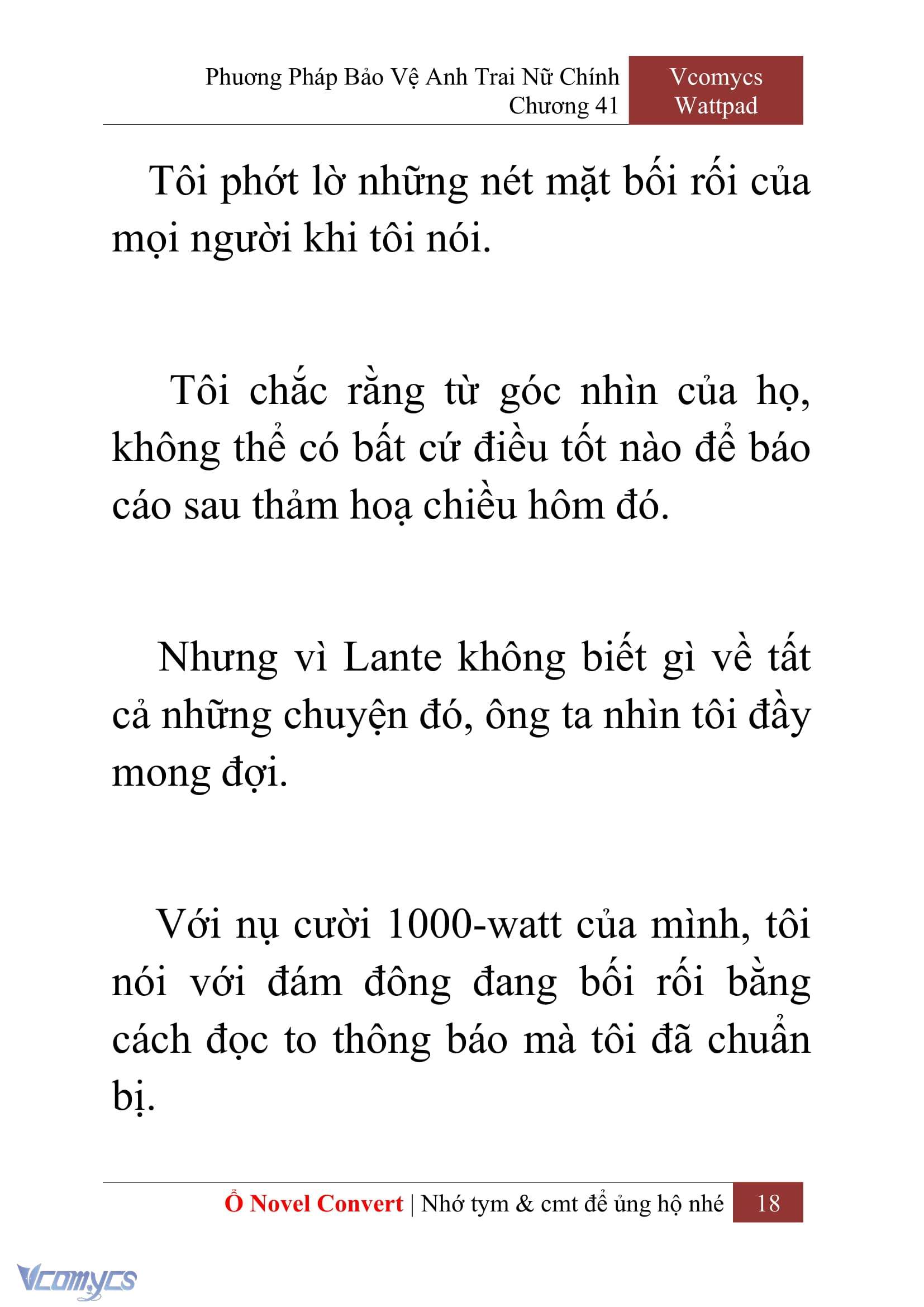 [Novel] Phương Pháp Bảo Vệ Anh Trai Nữ Chính Chap 41 - Trang 2
