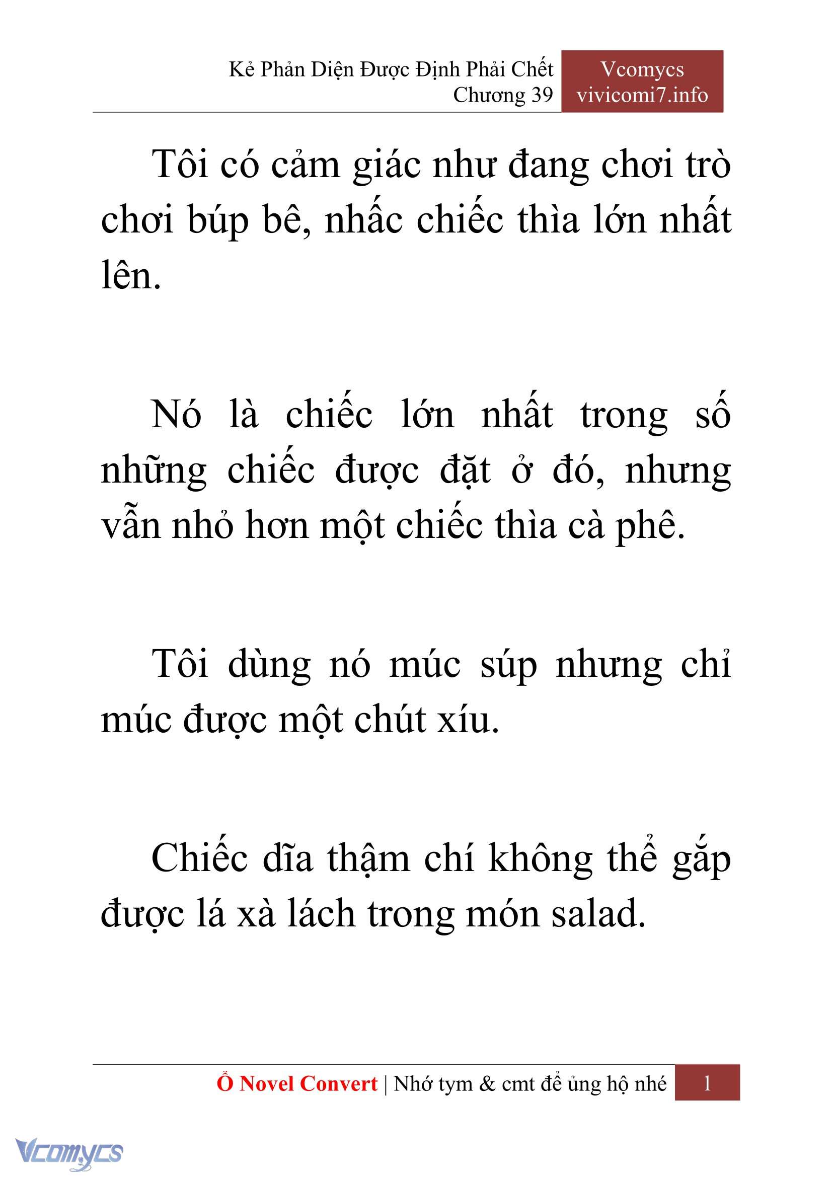 [Novel] Kẻ Phản Diện Được Định Phải Chết Chap 39 - Trang 2