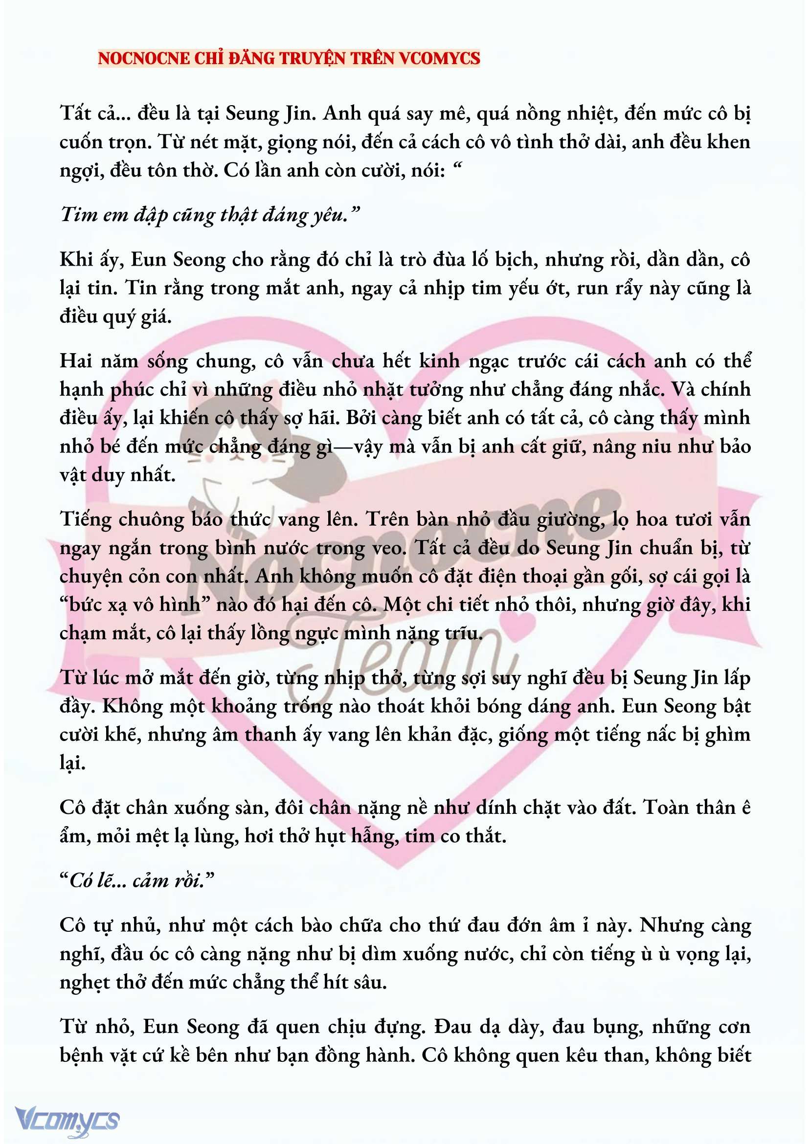 [FULL] [NOVEL] CHÚNG TA KẾT THÚC VÀO MÙA THU Chap 74 - Trang 2