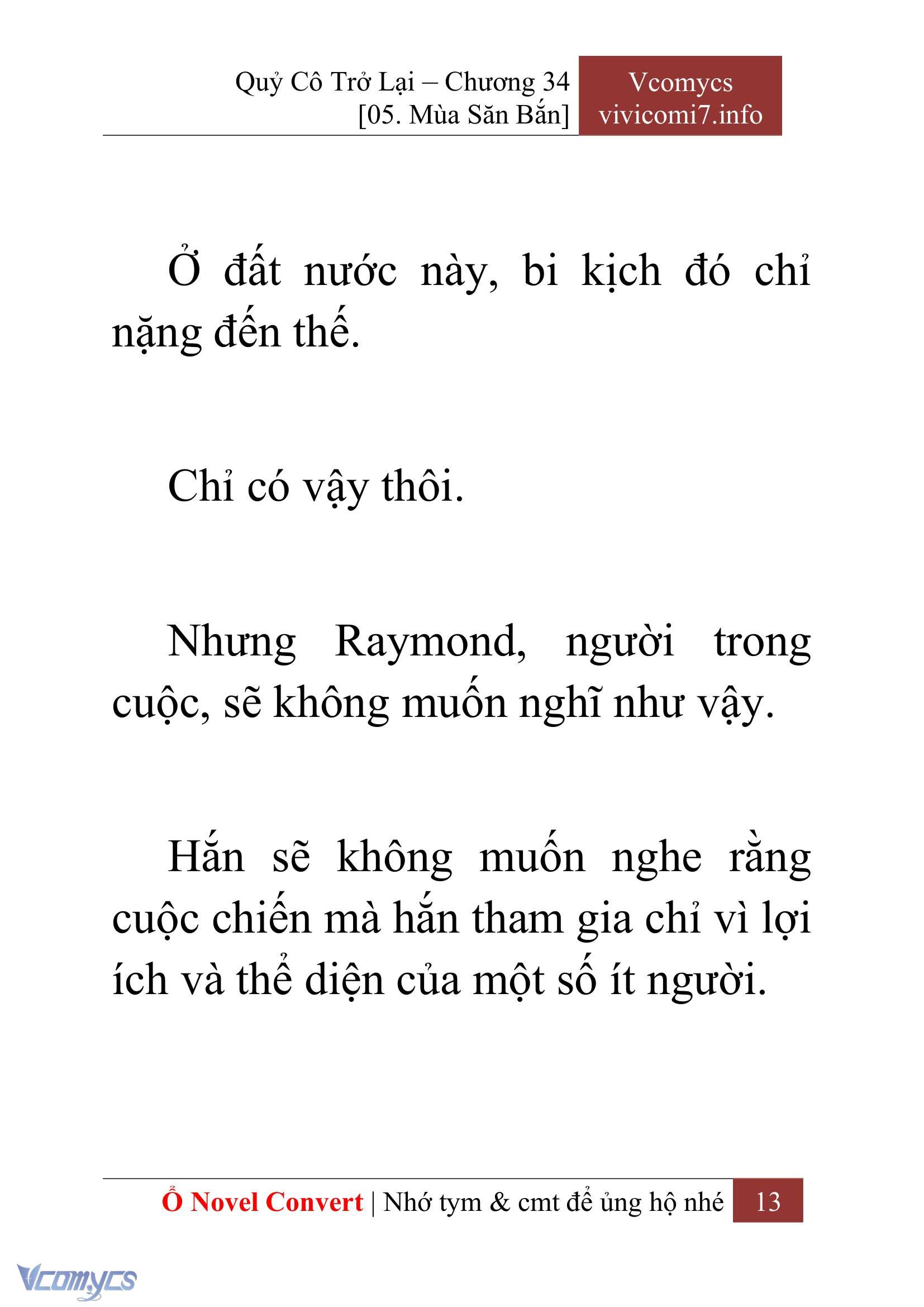 [Novel] Quý Cô Trở Lại Chap 34 - Trang 2